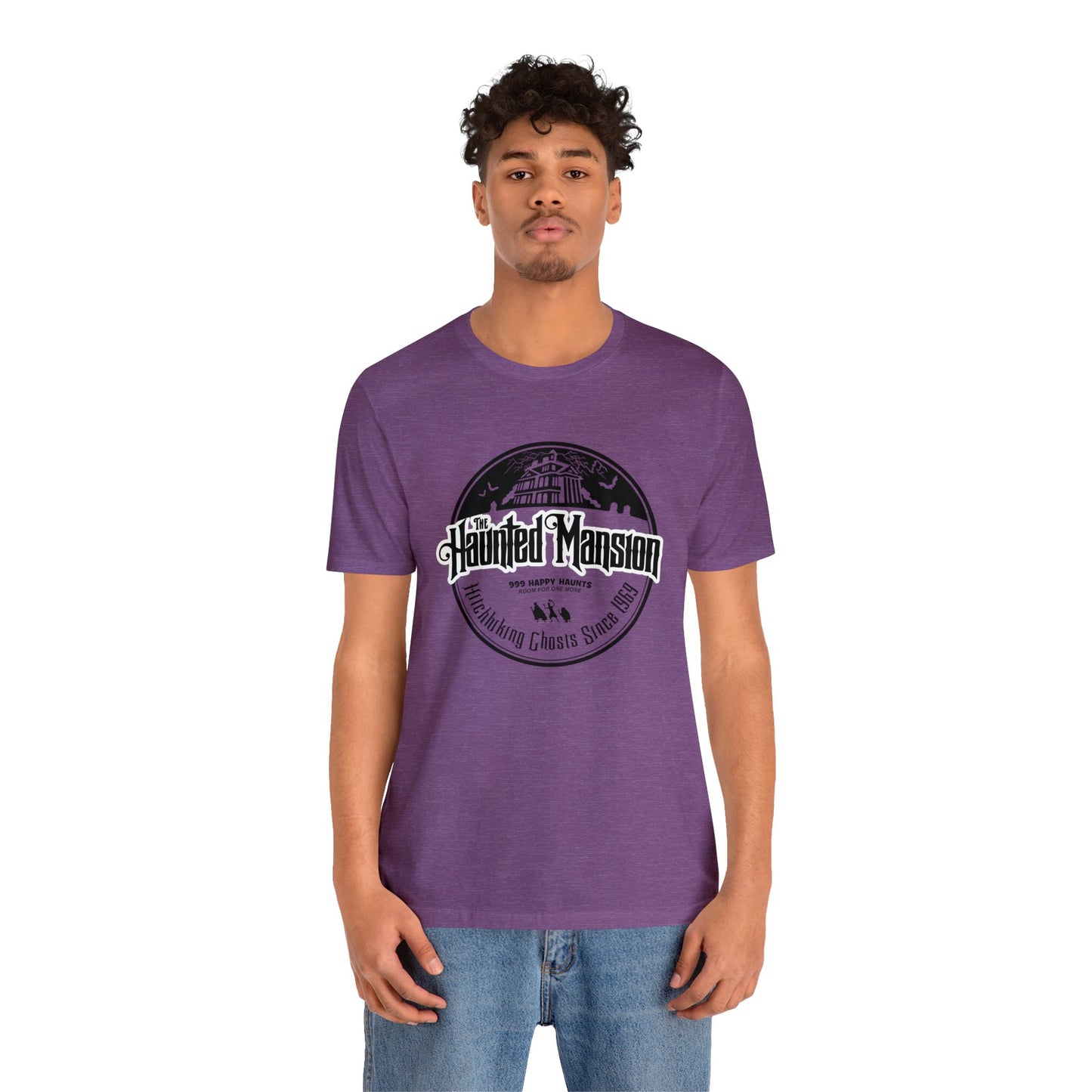 Haunted Mansion T-Shirt – Classic Theme Park Inspired Tee, Spooky Vacation Shirt, Family Trip Matching Outfit, Unisex Ghostly Attraction Shirt