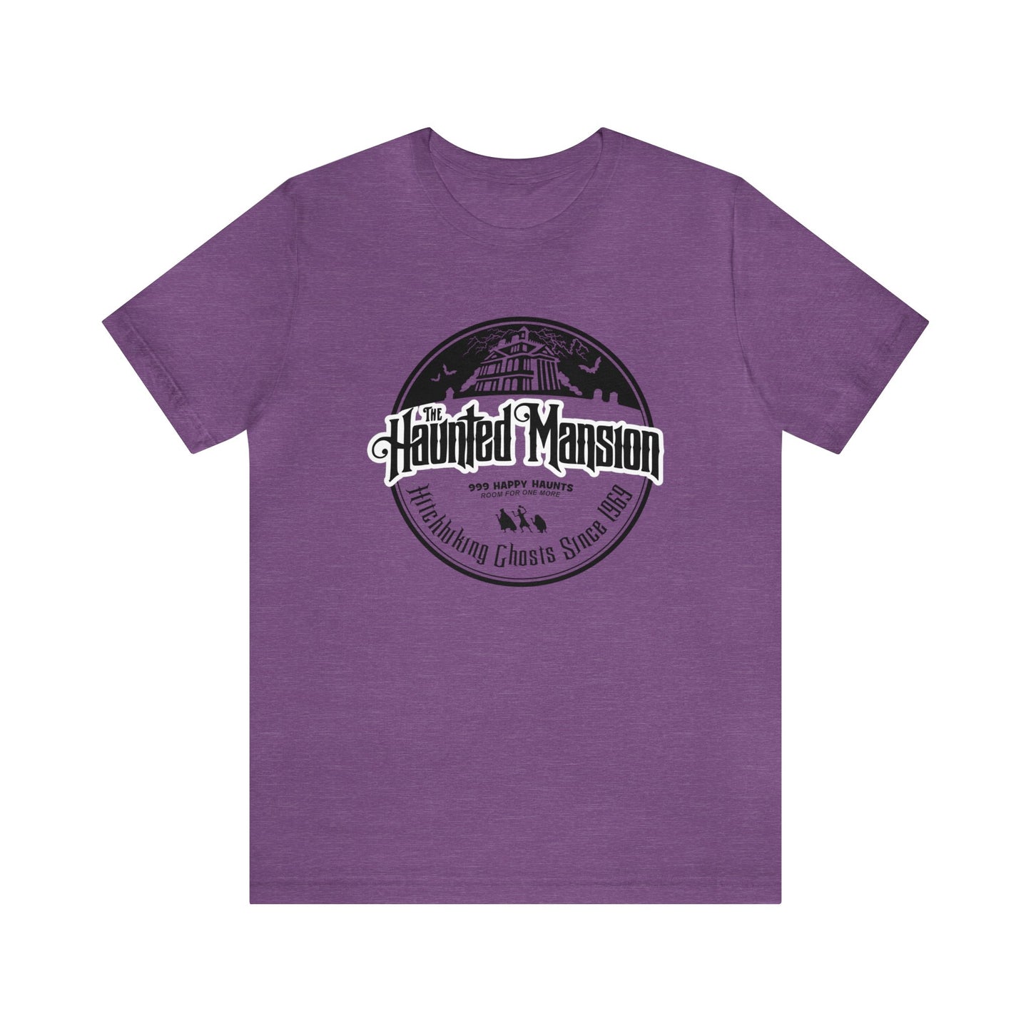 Haunted Mansion T-Shirt – Classic Theme Park Inspired Tee, Spooky Vacation Shirt, Family Trip Matching Outfit, Unisex Ghostly Attraction Shirt