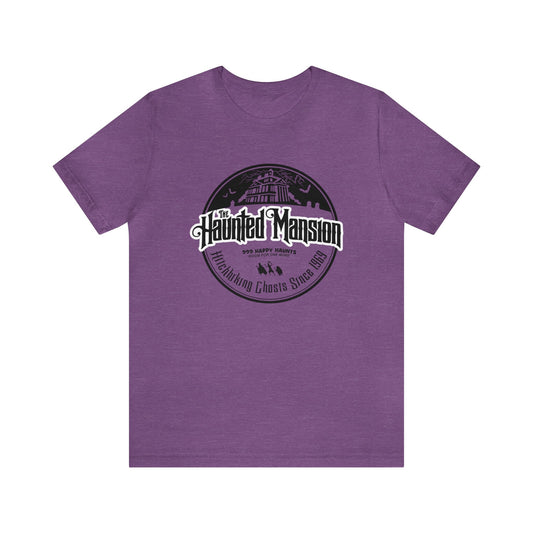 Haunted Mansion T-Shirt – Classic Theme Park Inspired Tee, Spooky Vacation Shirt, Family Trip Matching Outfit, Unisex Ghostly Attraction Shirt
