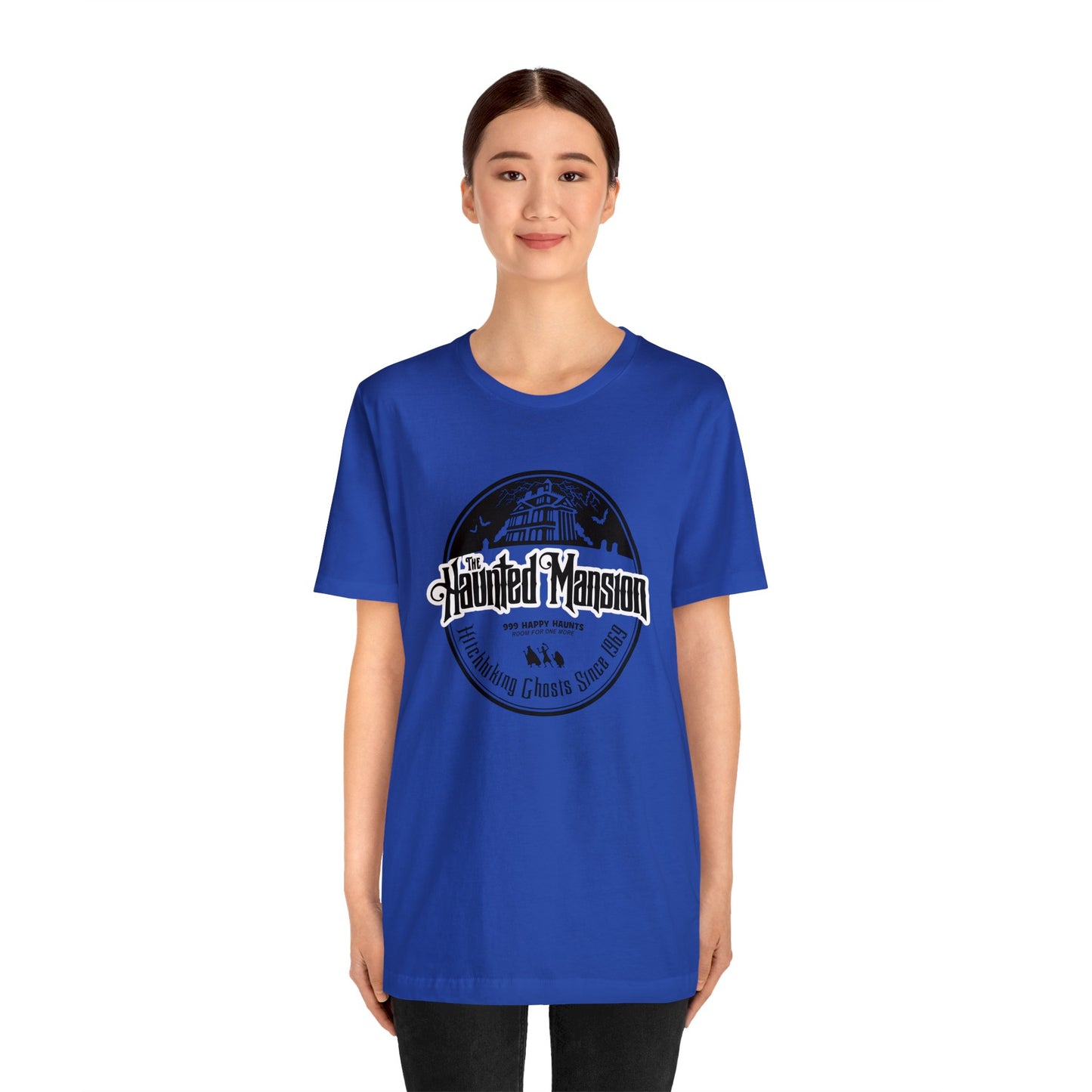 Haunted Mansion T-Shirt – Classic Theme Park Inspired Tee, Spooky Vacation Shirt, Family Trip Matching Outfit, Unisex Ghostly Attraction Shirt