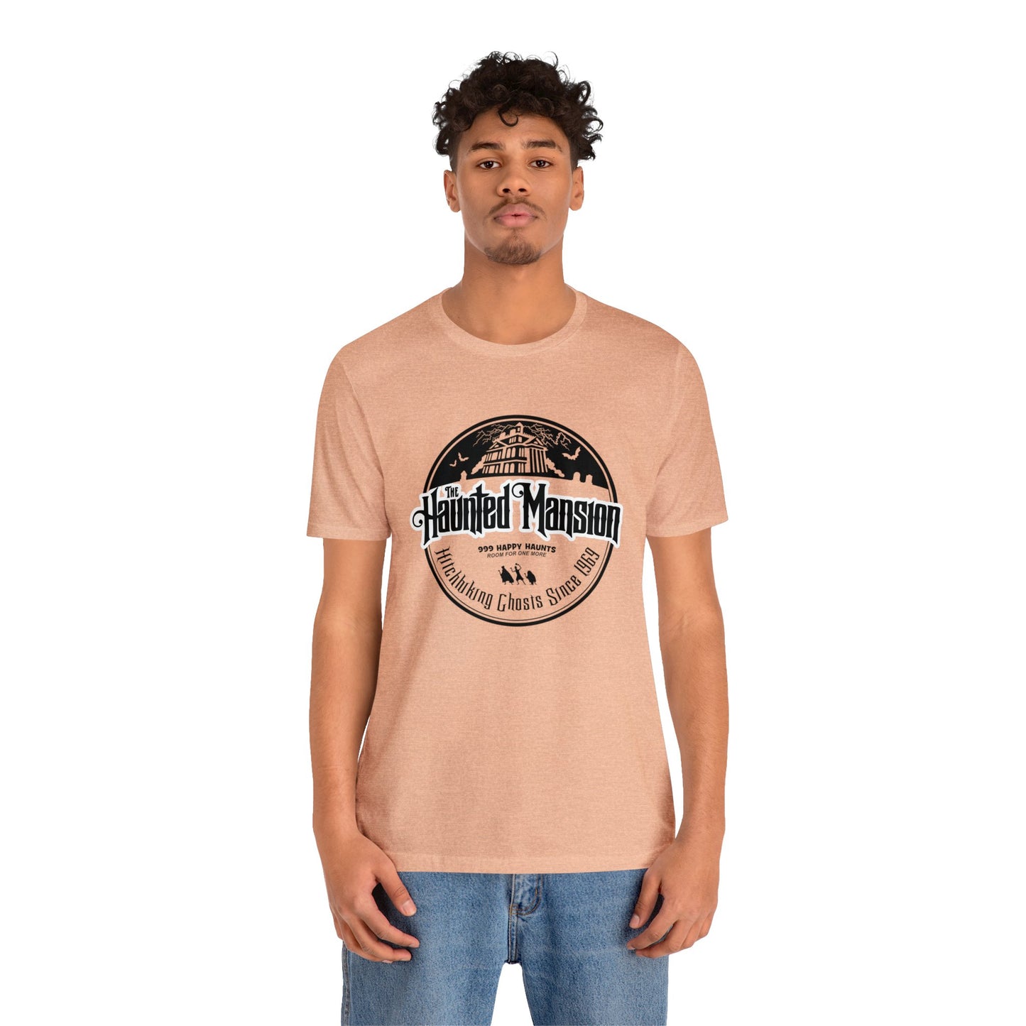 Haunted Mansion T-Shirt – Classic Theme Park Inspired Tee, Spooky Vacation Shirt, Family Trip Matching Outfit, Unisex Ghostly Attraction Shirt
