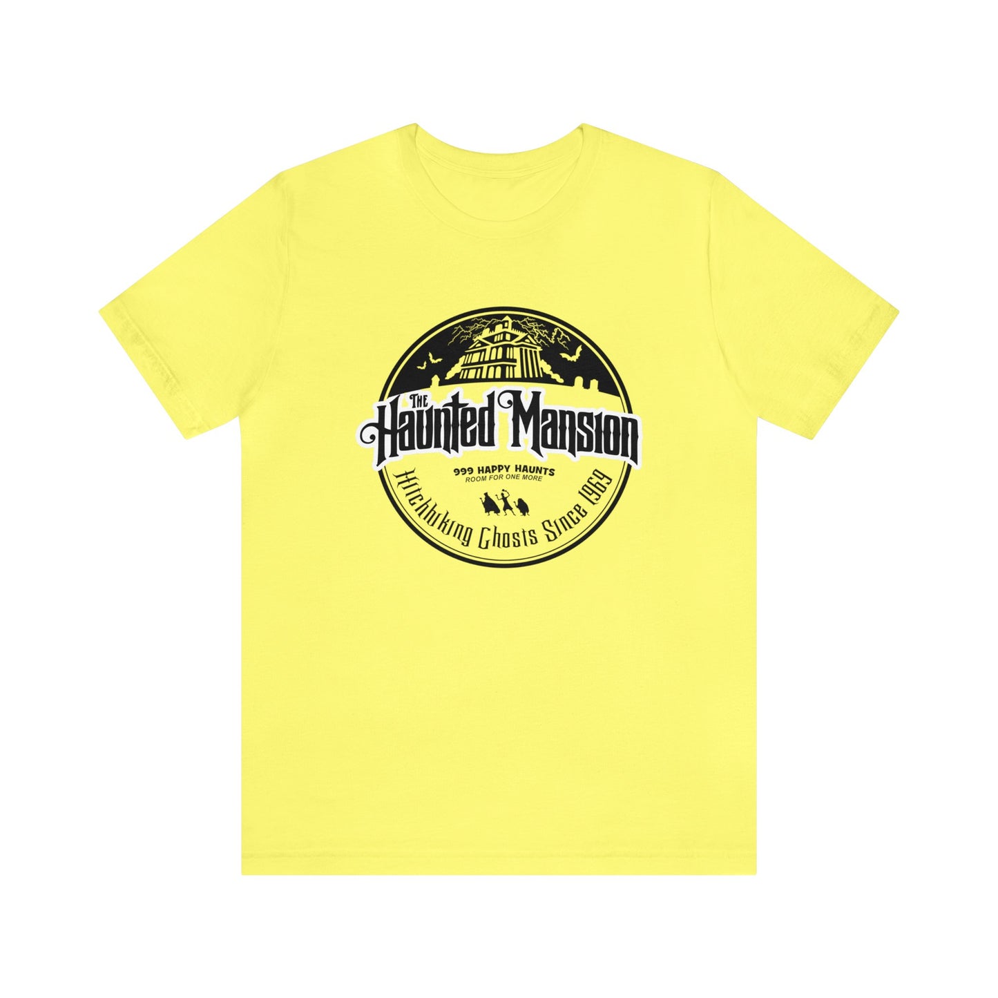 Haunted Mansion T-Shirt – Classic Theme Park Inspired Tee, Spooky Vacation Shirt, Family Trip Matching Outfit, Unisex Ghostly Attraction Shirt