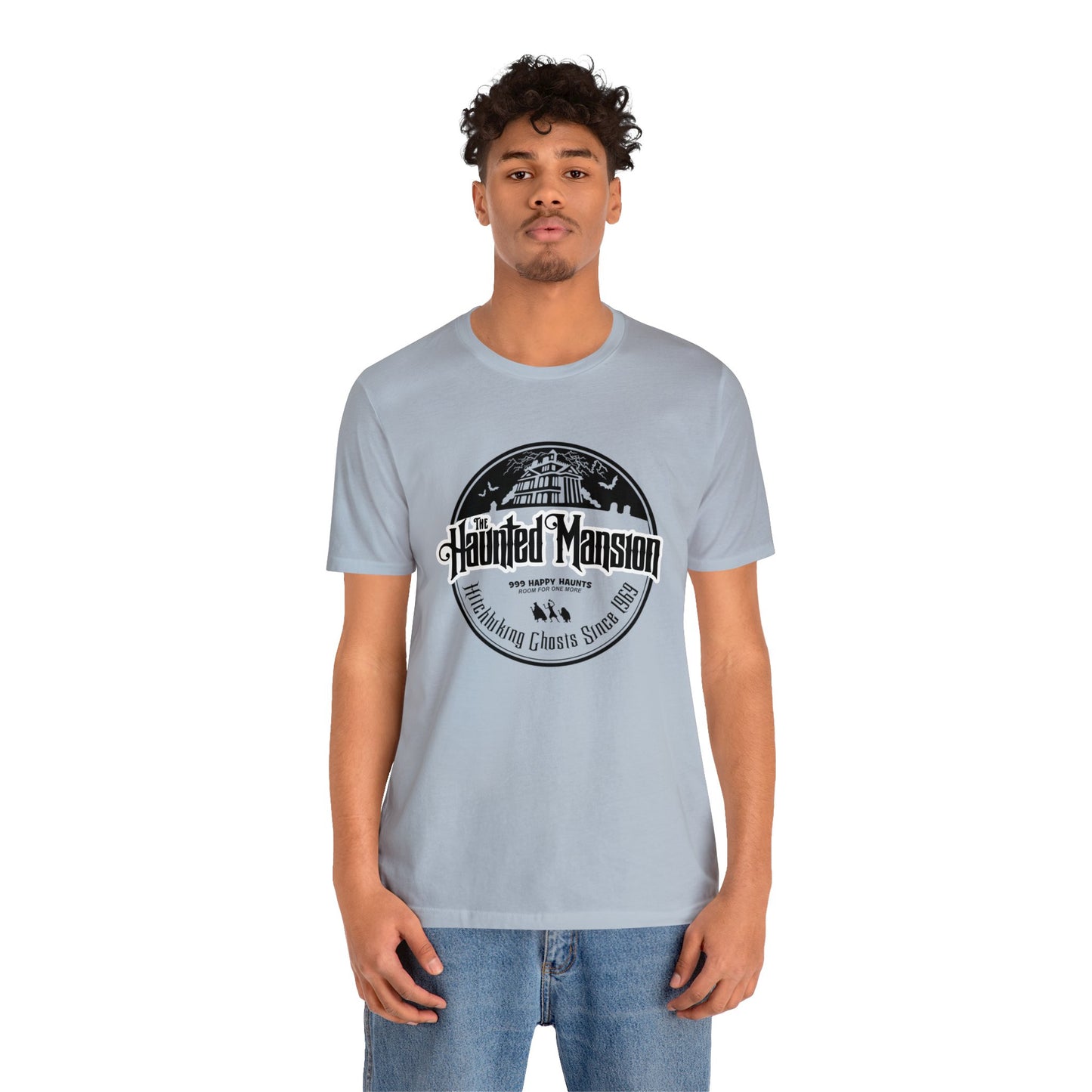 Haunted Mansion T-Shirt – Classic Theme Park Inspired Tee, Spooky Vacation Shirt, Family Trip Matching Outfit, Unisex Ghostly Attraction Shirt