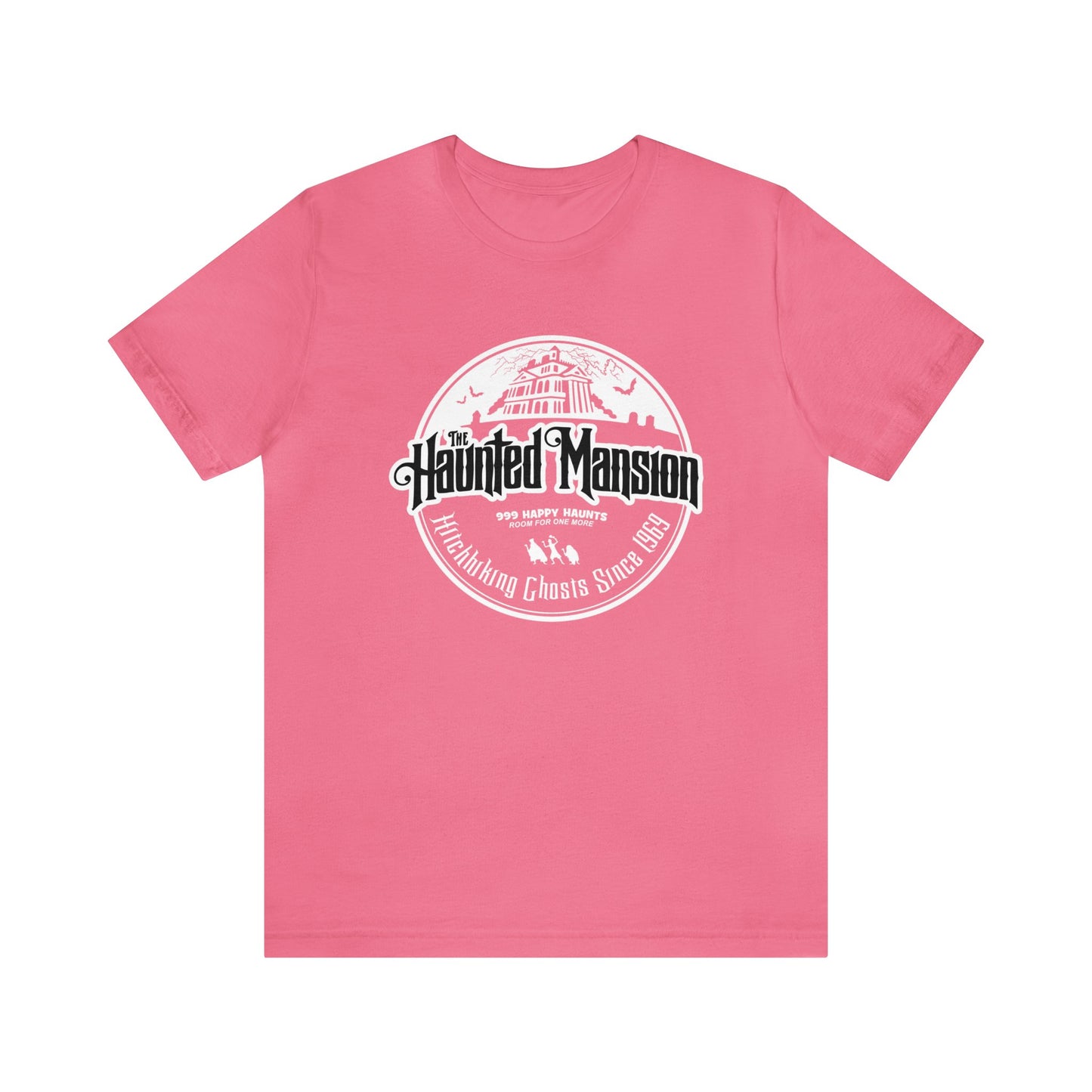 Haunted Mansion T-Shirt – Classic Theme Park Inspired Tee, Spooky Vacation Shirt, Family Trip Matching Outfit, Unisex Ghostly Attraction Shirt