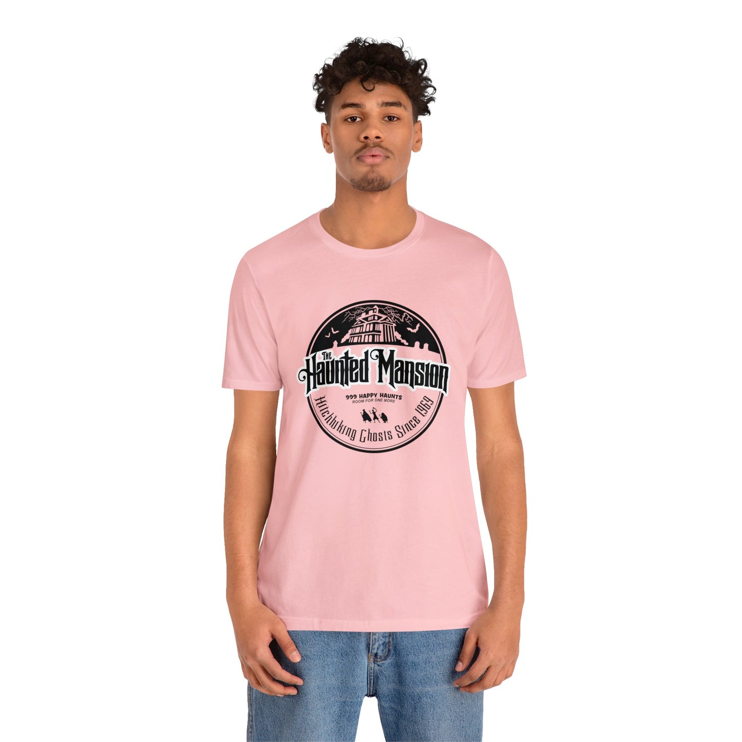 Haunted Mansion T-Shirt – Classic Theme Park Inspired Tee, Spooky Vacation Shirt, Family Trip Matching Outfit, Unisex Ghostly Attraction Shirt