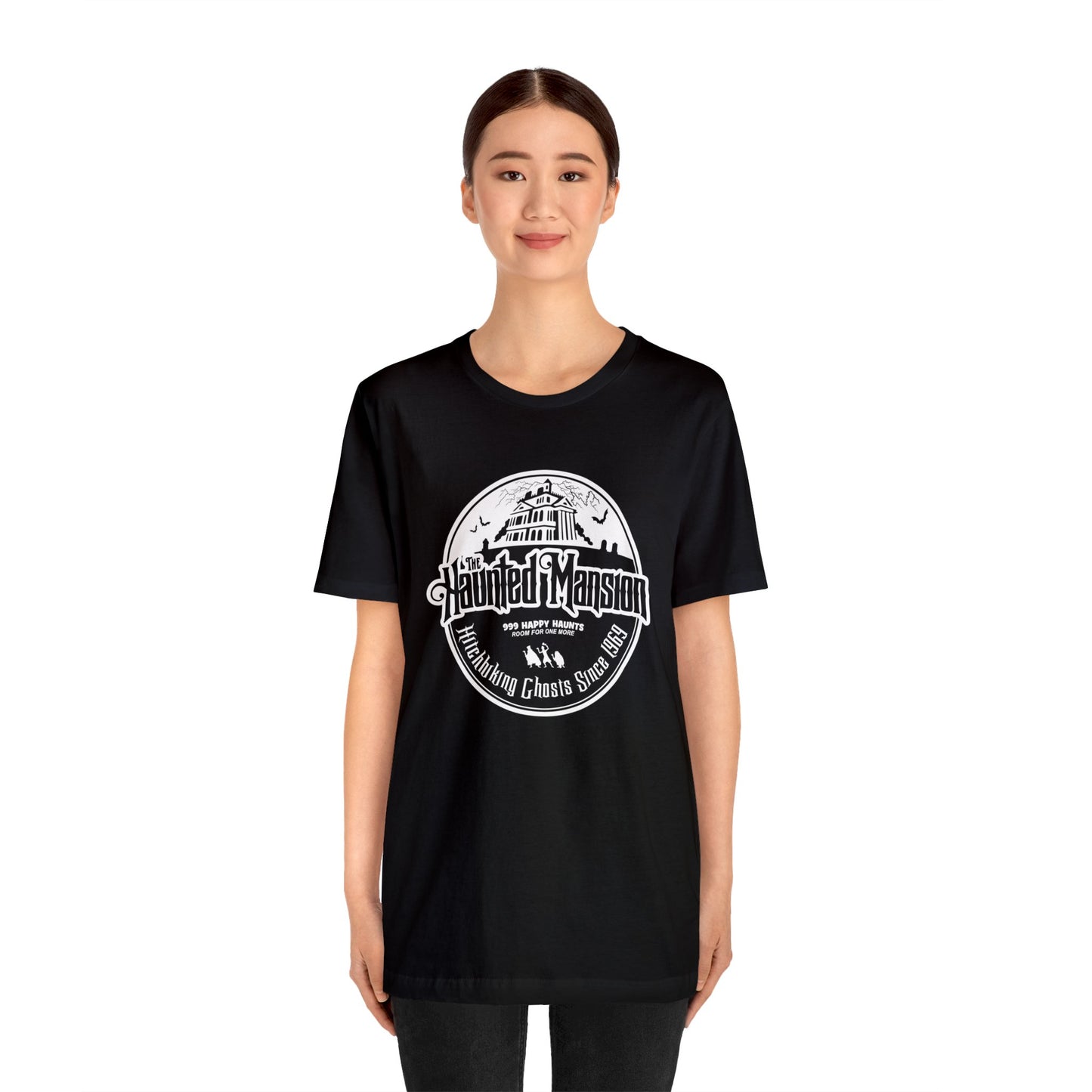 Haunted Mansion T-Shirt – Classic Theme Park Inspired Tee, Spooky Vacation Shirt, Family Trip Matching Outfit, Unisex Ghostly Attraction Shirt