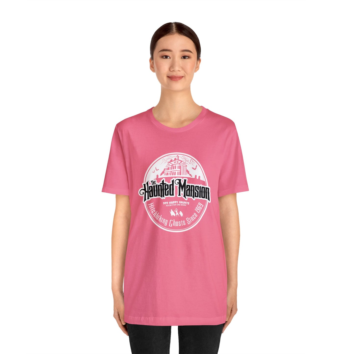 Haunted Mansion T-Shirt – Classic Theme Park Inspired Tee, Spooky Vacation Shirt, Family Trip Matching Outfit, Unisex Ghostly Attraction Shirt