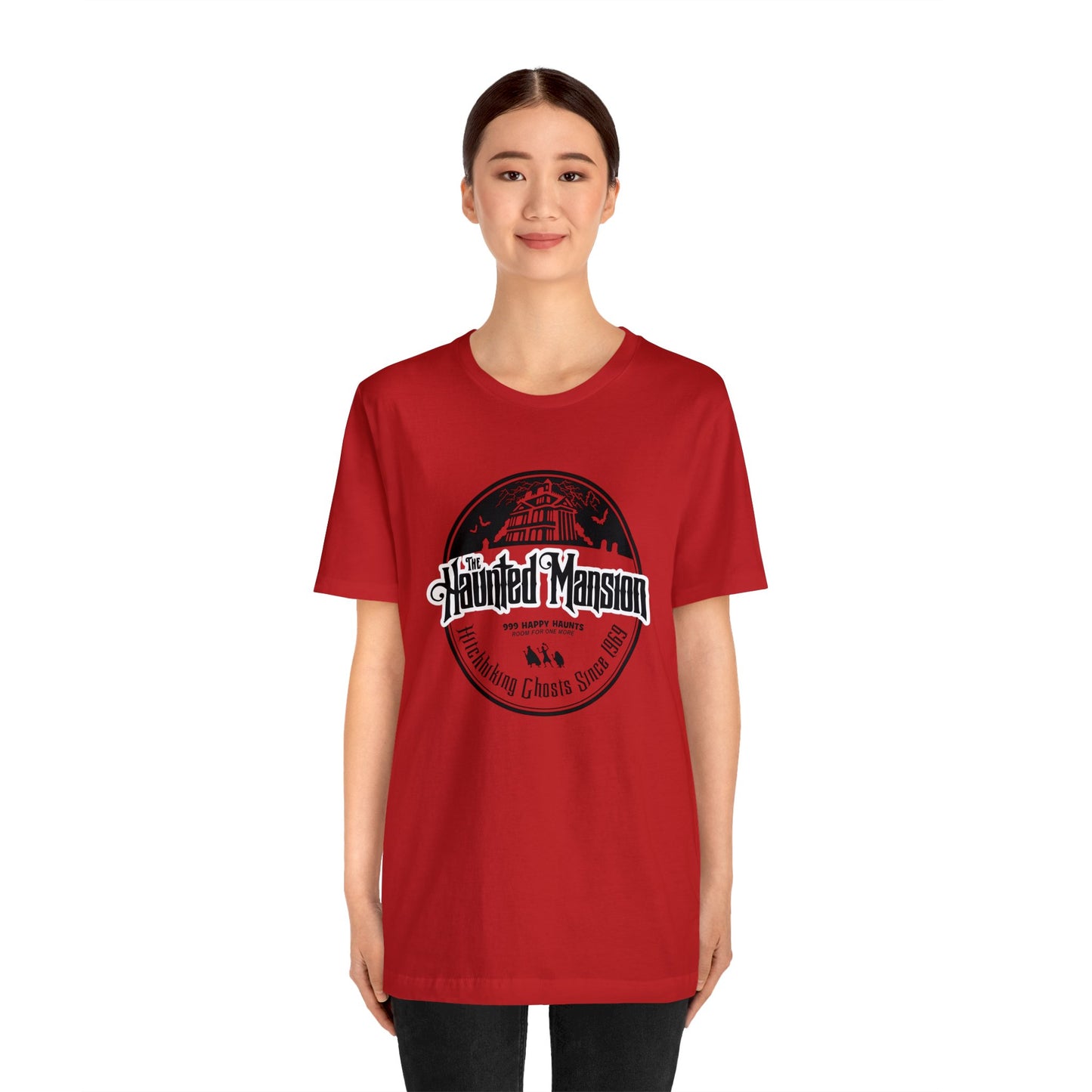 Haunted Mansion T-Shirt – Classic Theme Park Inspired Tee, Spooky Vacation Shirt, Family Trip Matching Outfit, Unisex Ghostly Attraction Shirt