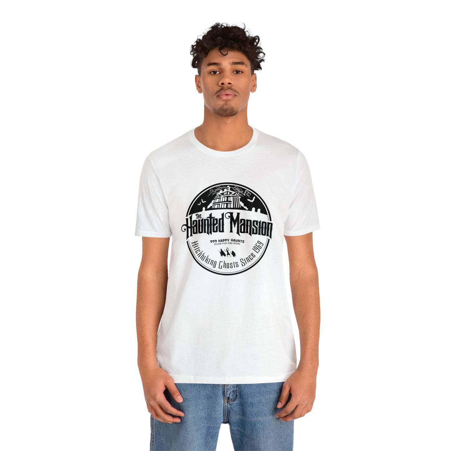Haunted Mansion T-Shirt – Classic Theme Park Inspired Tee, Spooky Vacation Shirt, Family Trip Matching Outfit, Unisex Ghostly Attraction Shirt