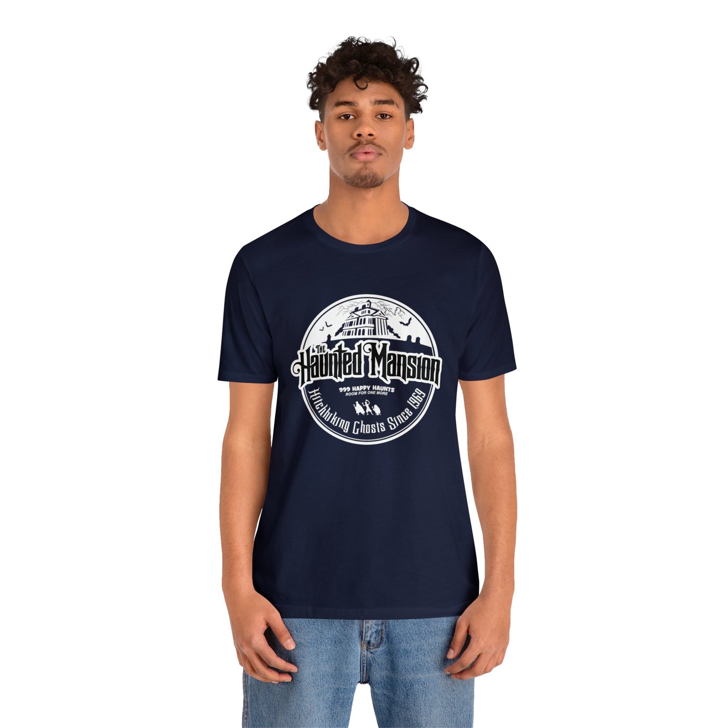 Haunted Mansion T-Shirt – Classic Theme Park Inspired Tee, Spooky Vacation Shirt, Family Trip Matching Outfit, Unisex Ghostly Attraction Shirt