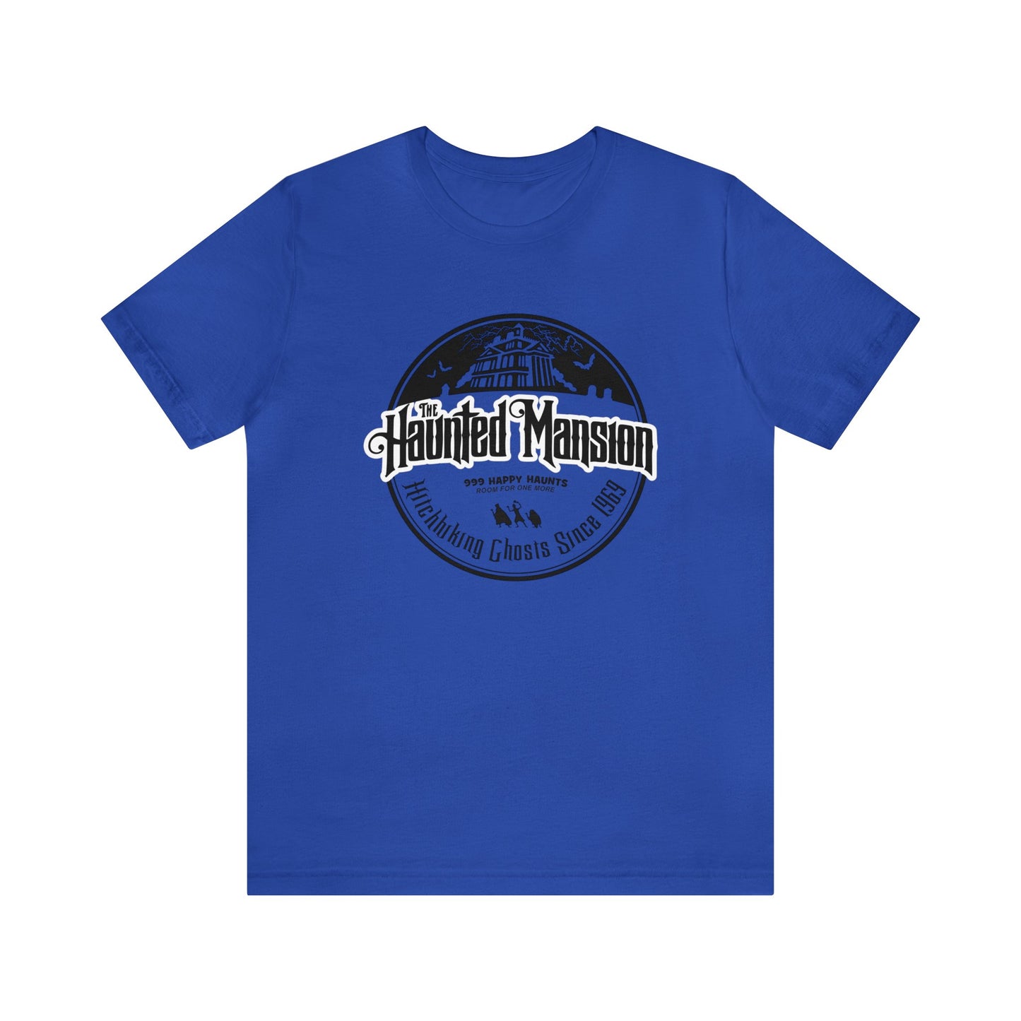 Haunted Mansion T-Shirt – Classic Theme Park Inspired Tee, Spooky Vacation Shirt, Family Trip Matching Outfit, Unisex Ghostly Attraction Shirt