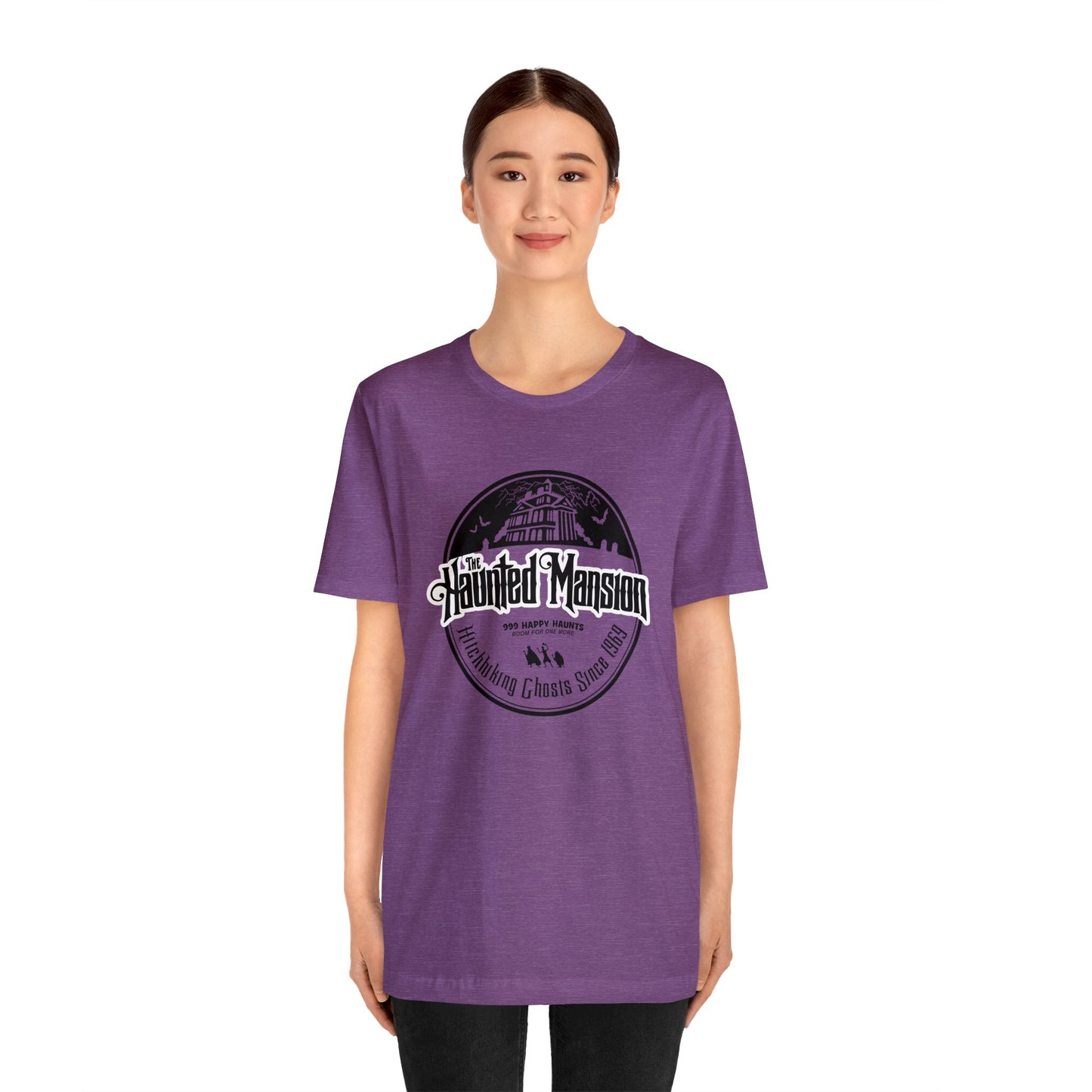 Haunted Mansion T-Shirt – Classic Theme Park Inspired Tee, Spooky Vacation Shirt, Family Trip Matching Outfit, Unisex Ghostly Attraction Shirt