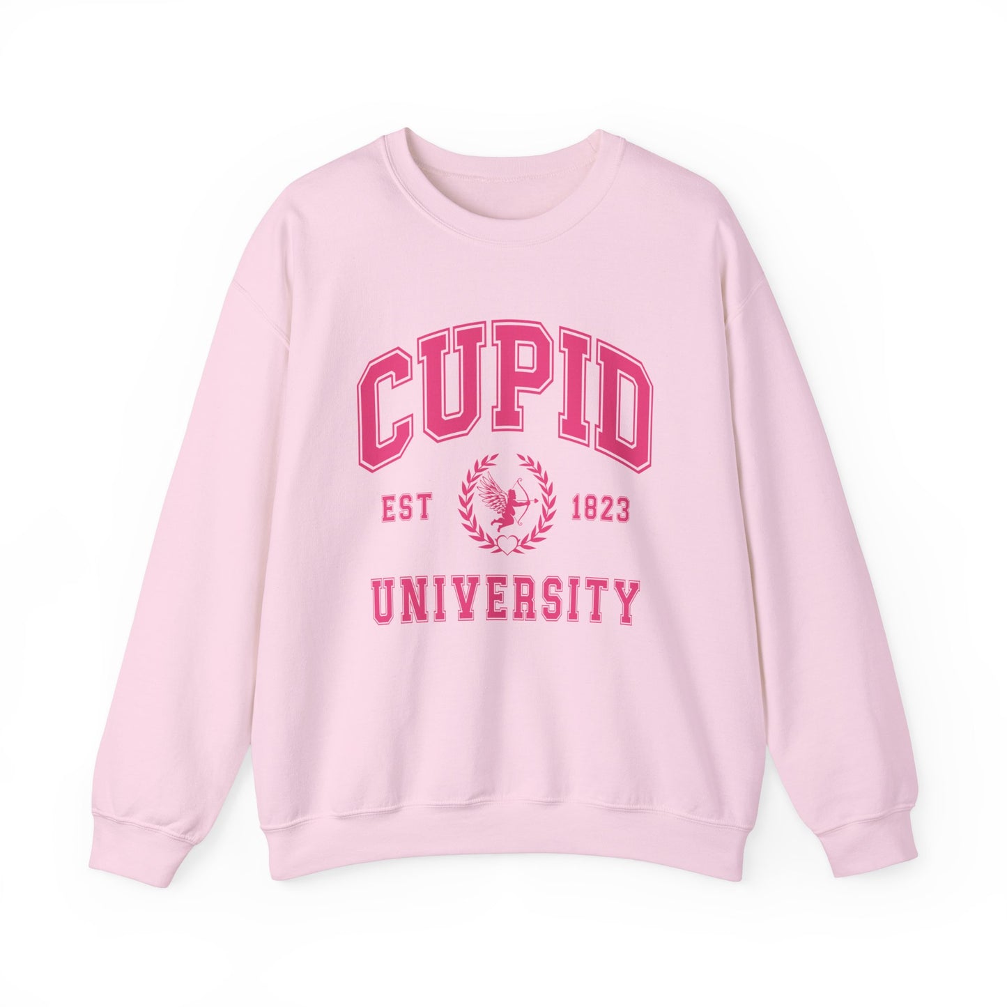 Cupid University Sweatshirt, Cute Valentine's Day Shirt, Funny College Sweatshirt, Love Crewneck Sweatshirt, Cupid Sweater