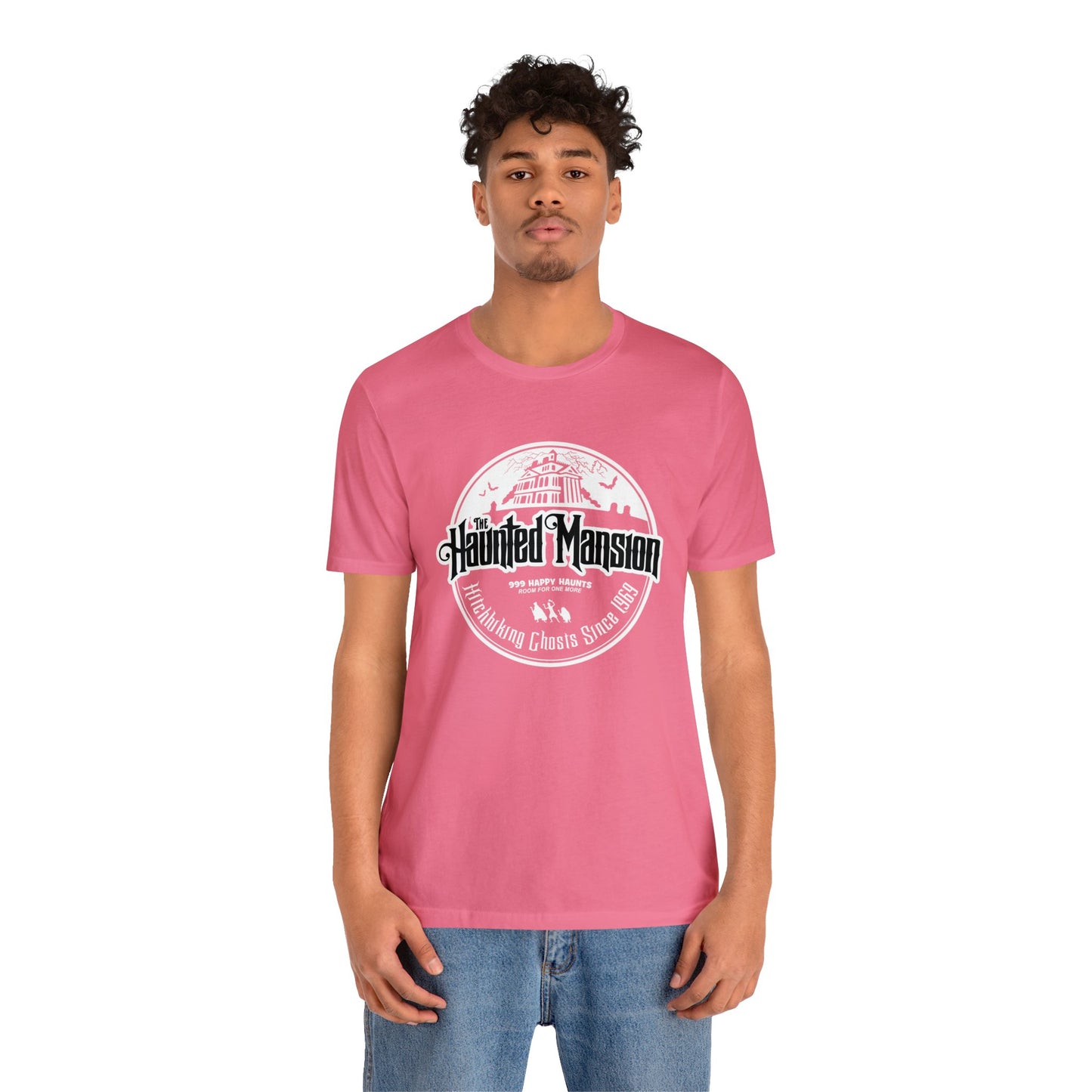 Haunted Mansion T-Shirt – Classic Theme Park Inspired Tee, Spooky Vacation Shirt, Family Trip Matching Outfit, Unisex Ghostly Attraction Shirt