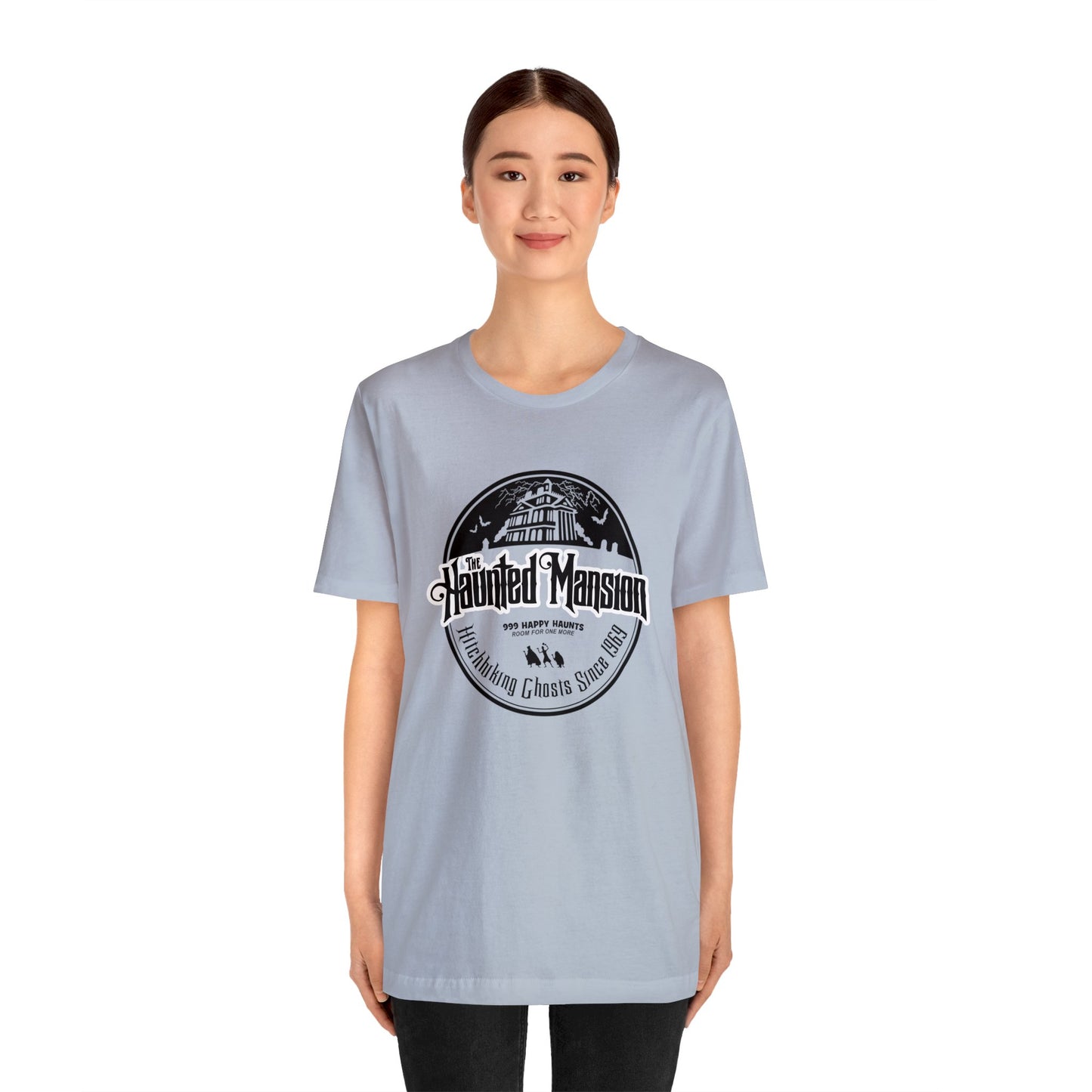 Haunted Mansion T-Shirt – Classic Theme Park Inspired Tee, Spooky Vacation Shirt, Family Trip Matching Outfit, Unisex Ghostly Attraction Shirt