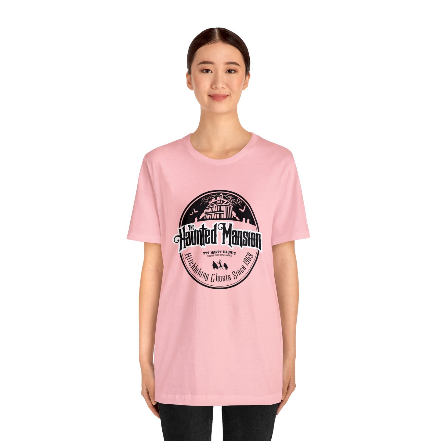 Haunted Mansion T-Shirt – Classic Theme Park Inspired Tee, Spooky Vacation Shirt, Family Trip Matching Outfit, Unisex Ghostly Attraction Shirt