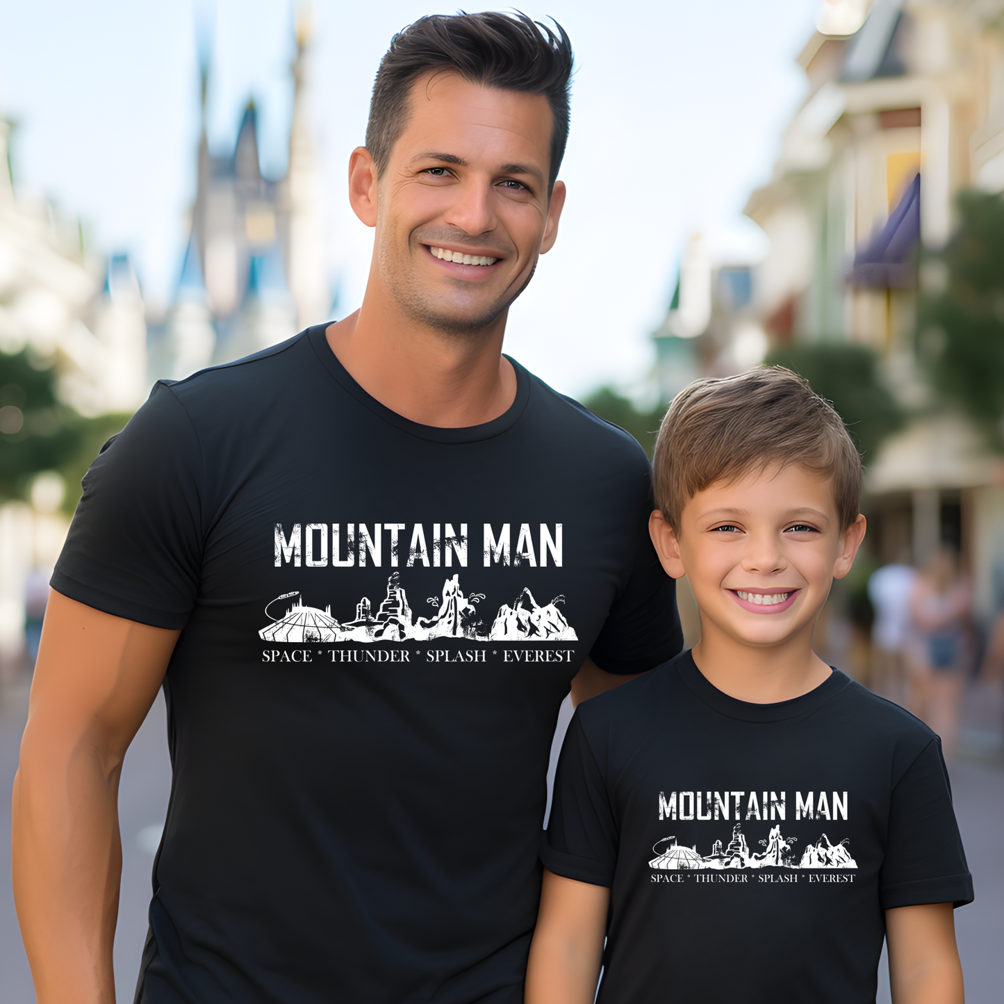 Mountain Man Shirt, Park Inspired Shirts, Guys Shirt, Vacation Trip Shirt,  Family Vacation Shirt, Attractions Ride Shirts