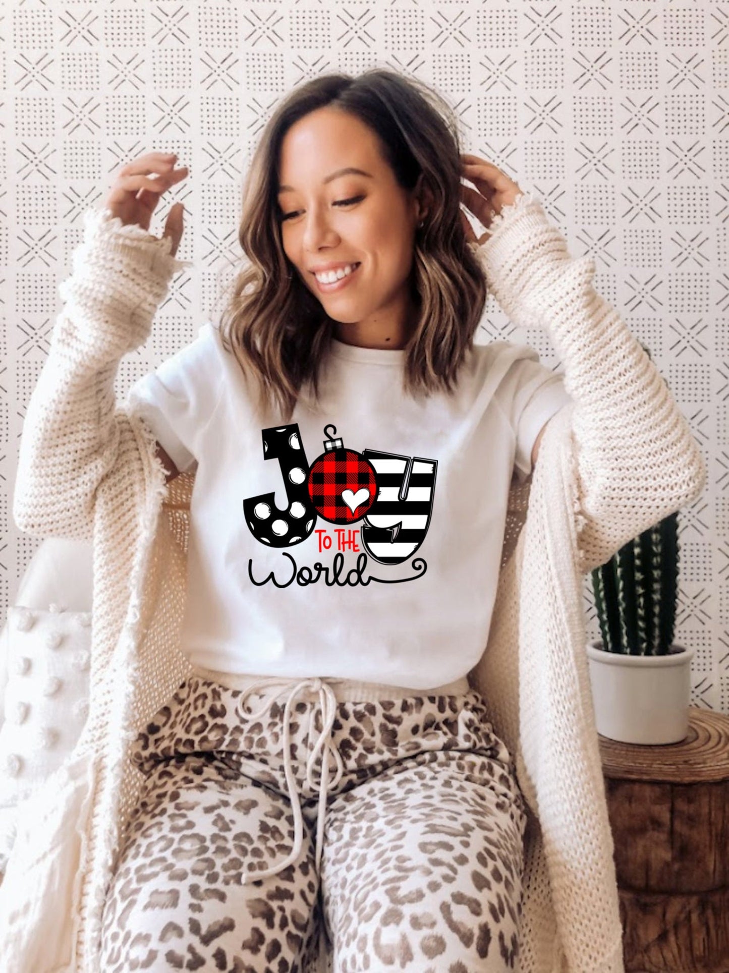 Joy to the World Sweatshirt, Unisex T Shirt, Hoodie, Christmas Sweatshirt, Holiday Sweatshirt, Joy Sweatshirt, Cute Graphic Sweatshirt