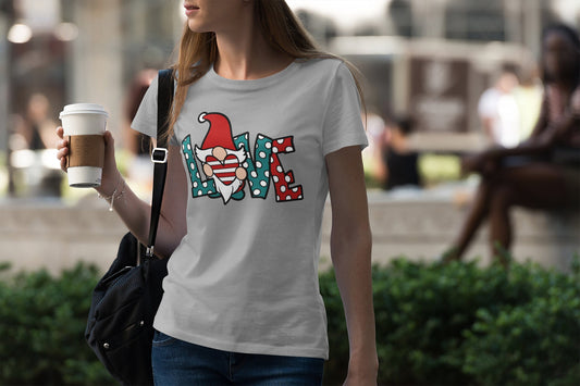 Love Gnome Shirt, Gnome Shirt, Gnome Lover Shirt, Valentine's Day Shirt, Cute Gnome Tee, Gnome Birthday Gift