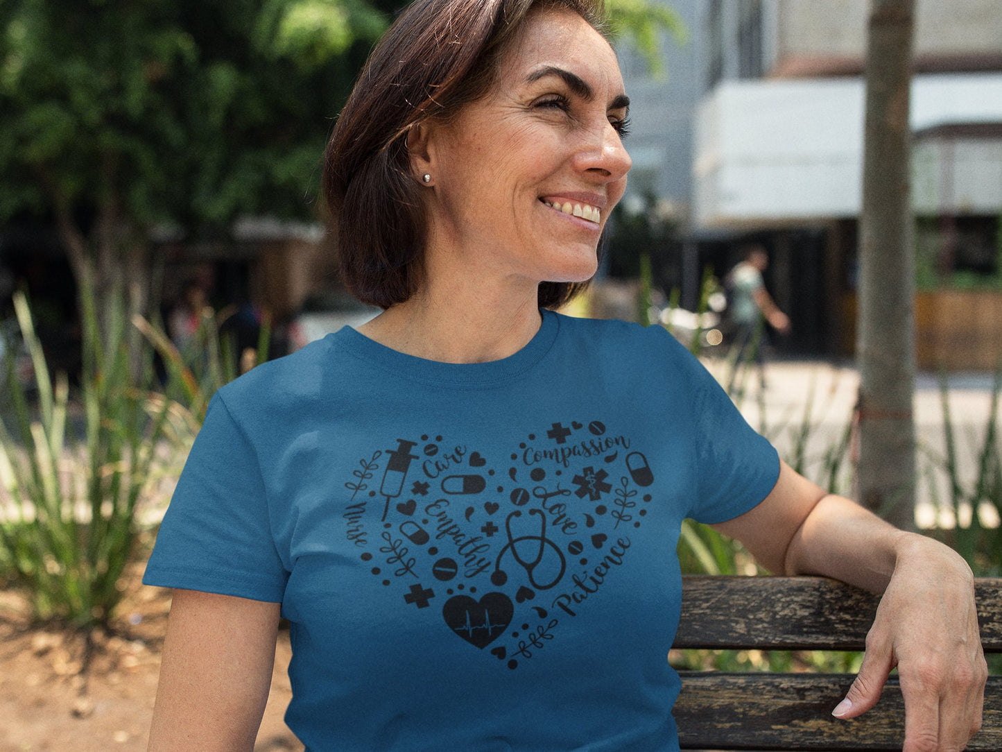 Nurse Heart Shirt, Nurse Shirt, Nursing School T-Shirt, Nursing School Tee, Nurse Tee, Funny Nursing Shirt
