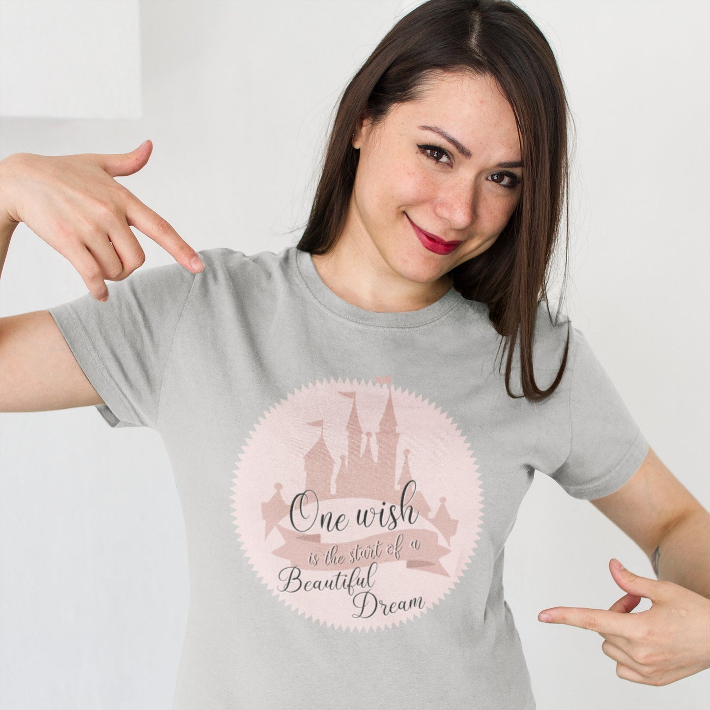 One Wish is the Start of a Beautiful Dream Shirt, Cinderella Shirt, Princess Shirt, Disney Trip Shirt, Castle Shirt, Park Shirt