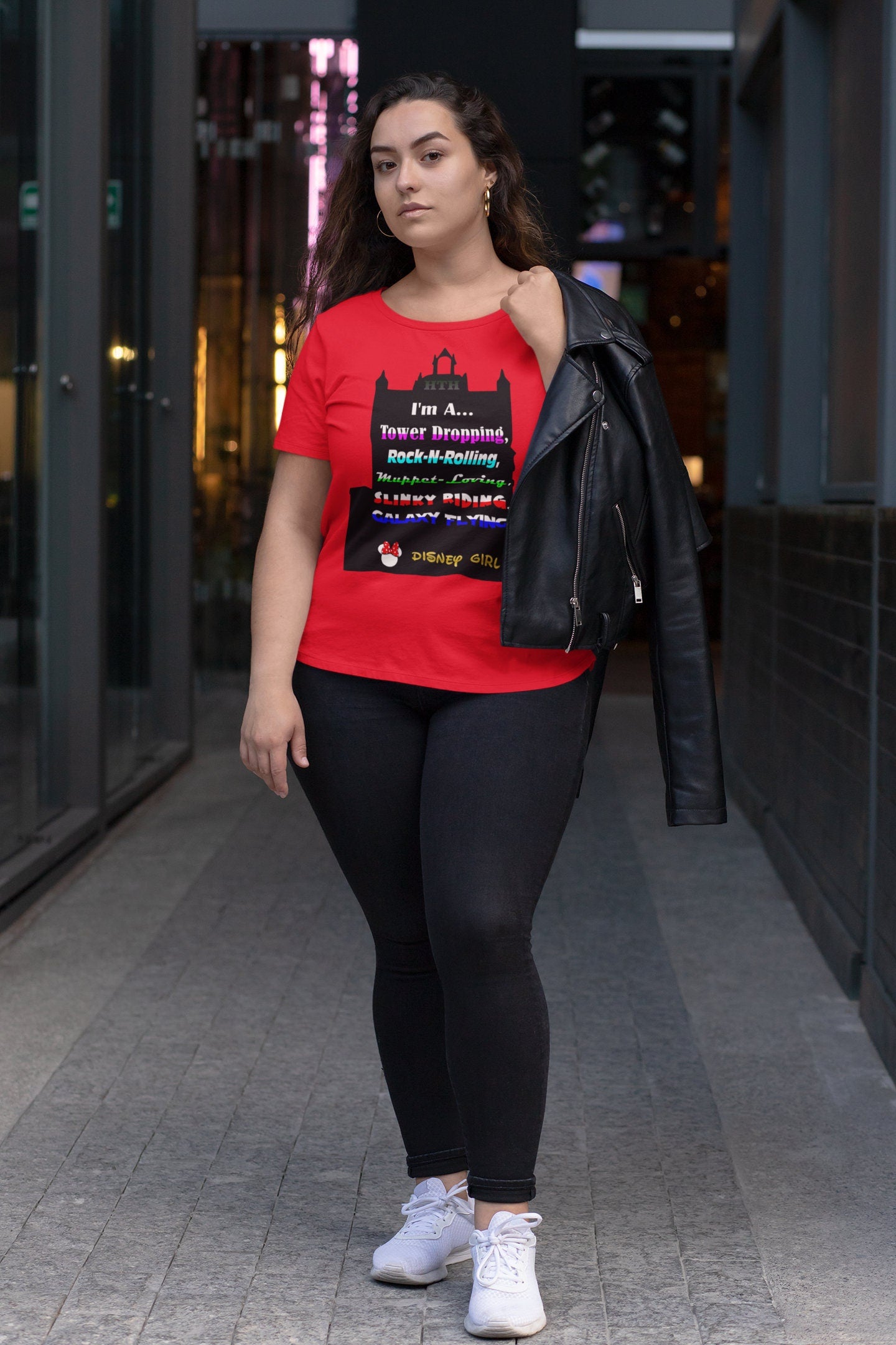 Hotel Tower Ride Attractions  Disney Girl Shirt, Disney Vacation Shirt, Disney Trip Shirt, Theme Park Shirt, Women's Shirt