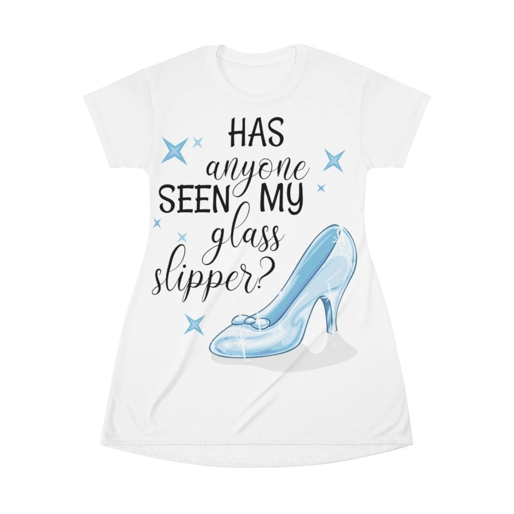 Has Anyone Seen My Glass Slipper Dress, Cinderella Dress, Princess Dress, Disney Trip Dress, Vacation Dress, Park Dress, Women's Dress