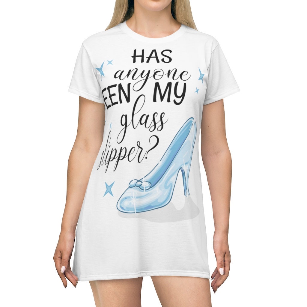Has Anyone Seen My Glass Slipper Dress, Cinderella Dress, Princess Dress, Disney Trip Dress, Vacation Dress, Park Dress, Women's Dress