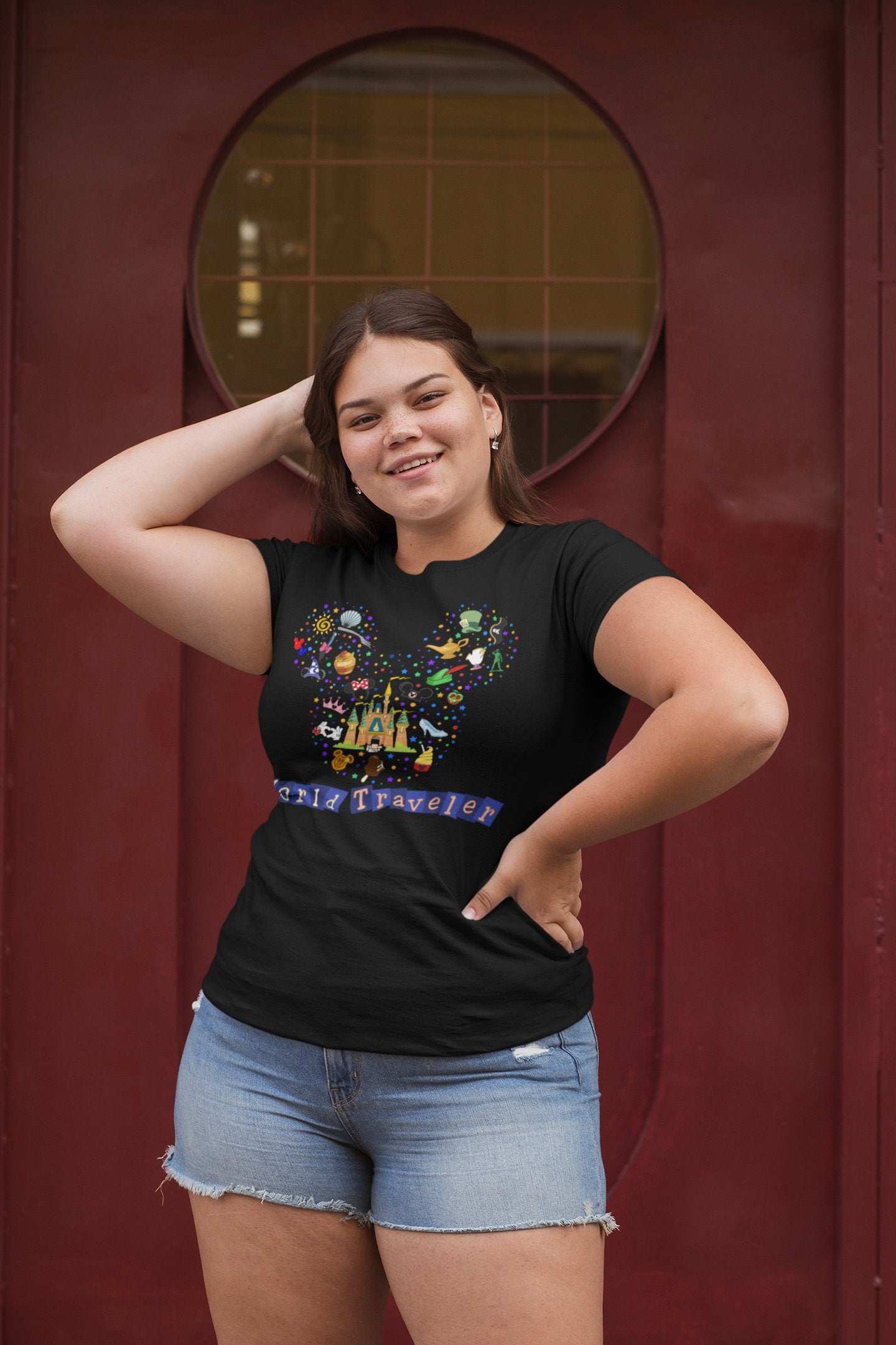 World Traveler Shirt, Mouse Ears Tee, Disney Trip Shirt, Matching Family Shirts, Couple Shirts, Disney Vacation Shirts, Unisex Shirts,