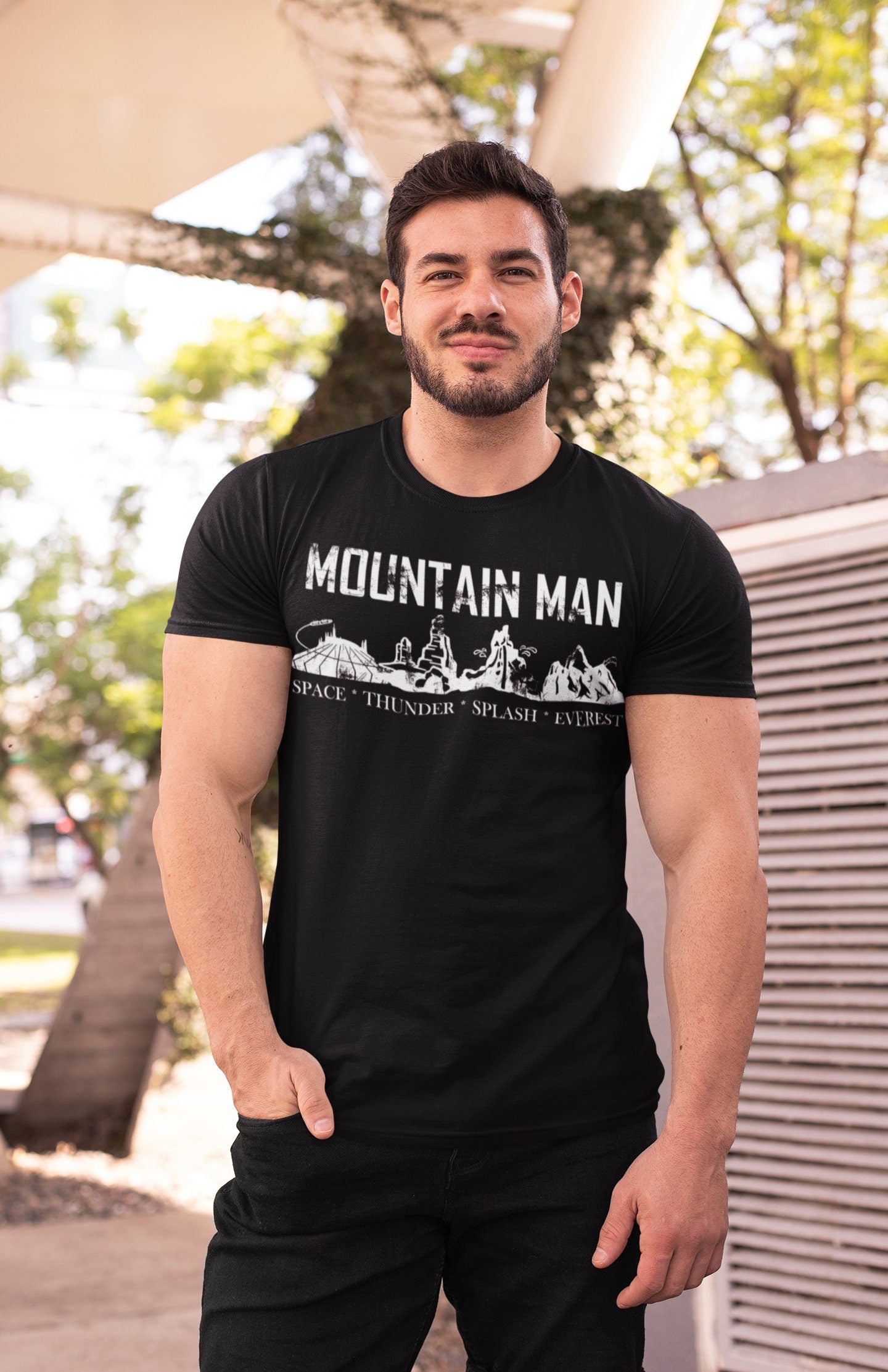 Mountain Man Shirt, Park Inspired Shirts, Guys Shirt, Vacation Trip Shirt,  Family Vacation Shirt, Attractions Ride Shirts
