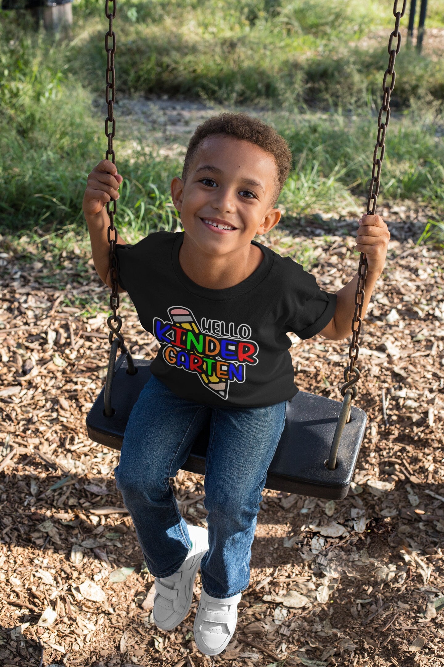 Hello Kindergarten Shirt, Back to School Shirt, First Day of School Shirt, Kindergarten Tee, School Shirt, Boys & Girls Shirts