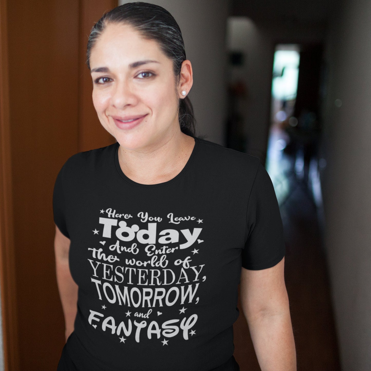 Here You Leave Today and Enter A World of Yesterday, Tomorrow, and Fantasy Shirt, Disney Trip Shirt, Vacation Shirt, Theme Park Shirt