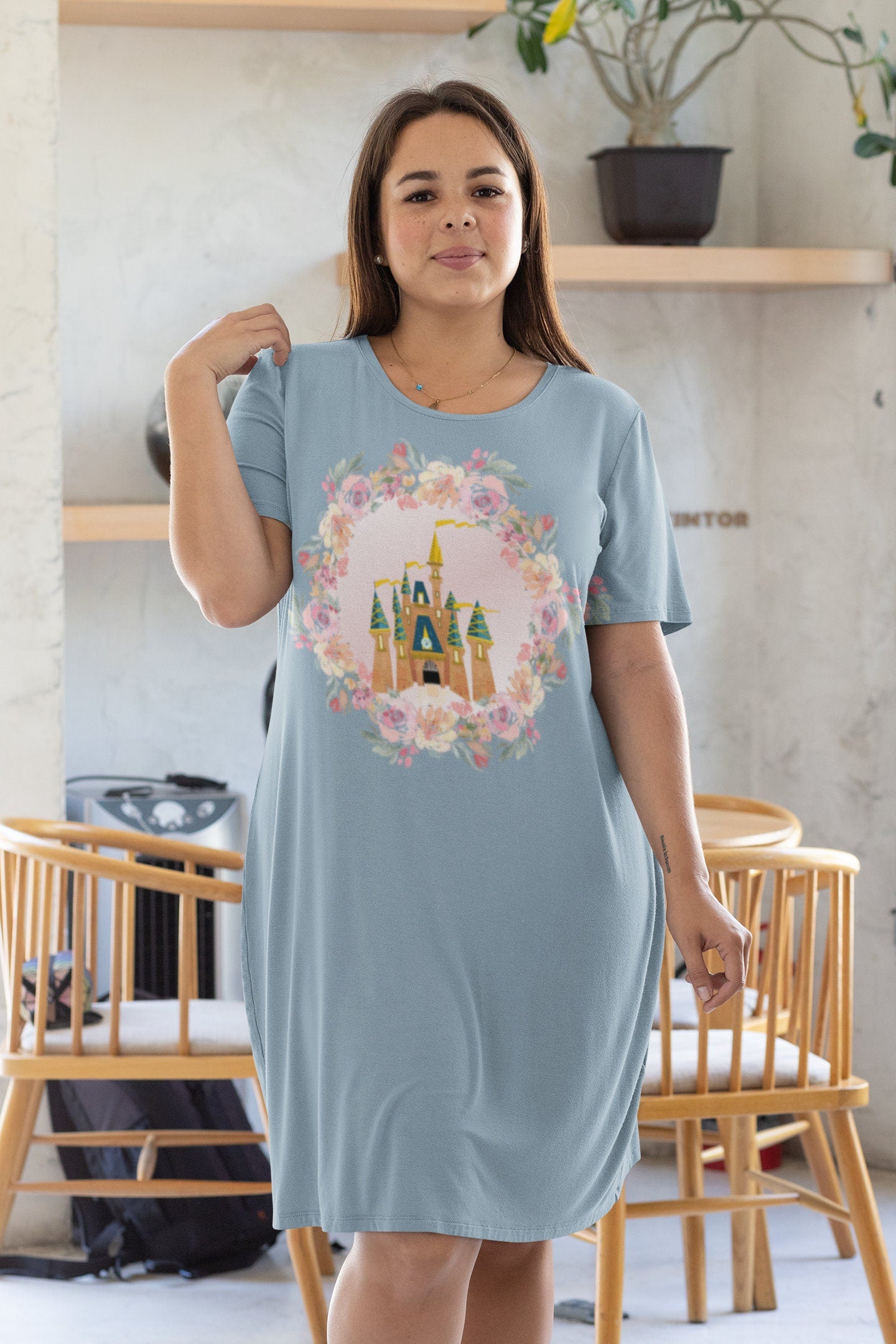 Cinderella Rose Garden Dress, Cinderella Dress, Princess Dress, Disney Trip Dress, Vacation Dress, Park Dress, Women's Dress
