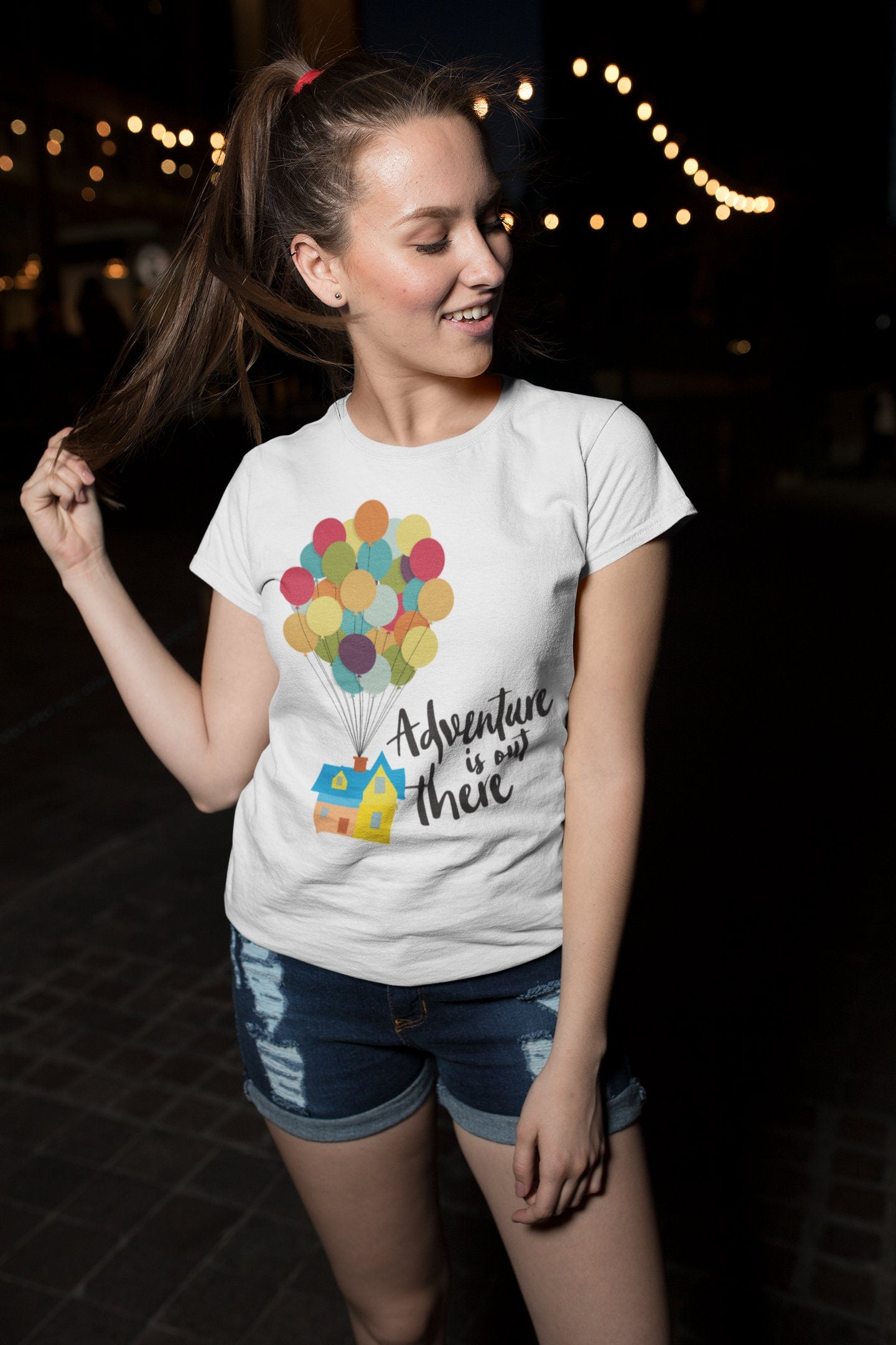Adventure Is Out There Balloons Shirt, Disney Trip Shirt, Vacation Shirt, Movie Inspired Shirt, Theme Park Shirt, Unisex Shirt