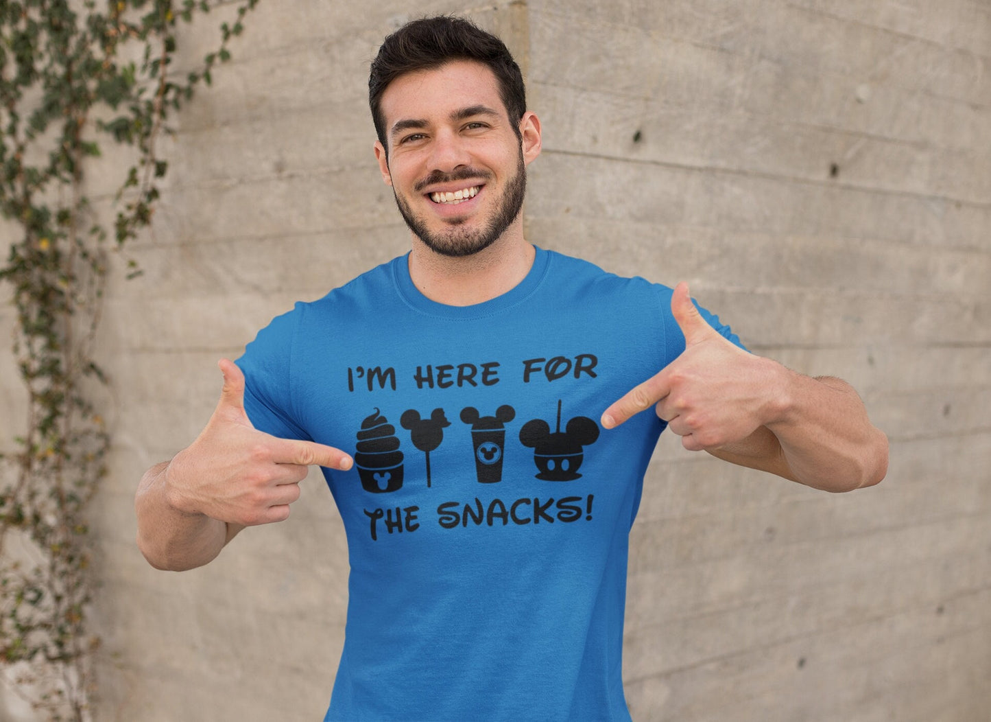 I'm Here for the Snacks Shirt, Disney Vacation Shirts, Disney Family Shirts, Mickey Shaped Food Shirts, Disney Snack Shirts, Unisex Shirts