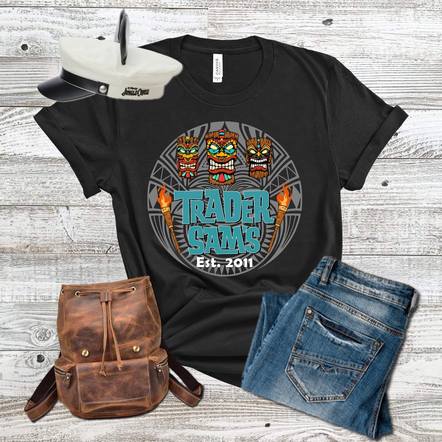 Trader Sam's Tiki Tee Shirt, Disney Trip Shirt, Vacation Shirt, Polynesian Tee, Women's Tee, Hawaiian Shirt