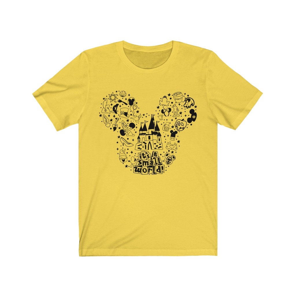 Small World Icons Tee Shirt, Disney Trip Shirt, Vacation Shirt, Magical Icons Tee, Women's Tee, Mickey Ears Shirt