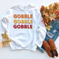 Gobble Gobble Gobble Sweatshirt, Thanksgiving, Friendsgiving Sweatshirt, Holiday Party, Friends Sweatshirt, Unisex Sweat