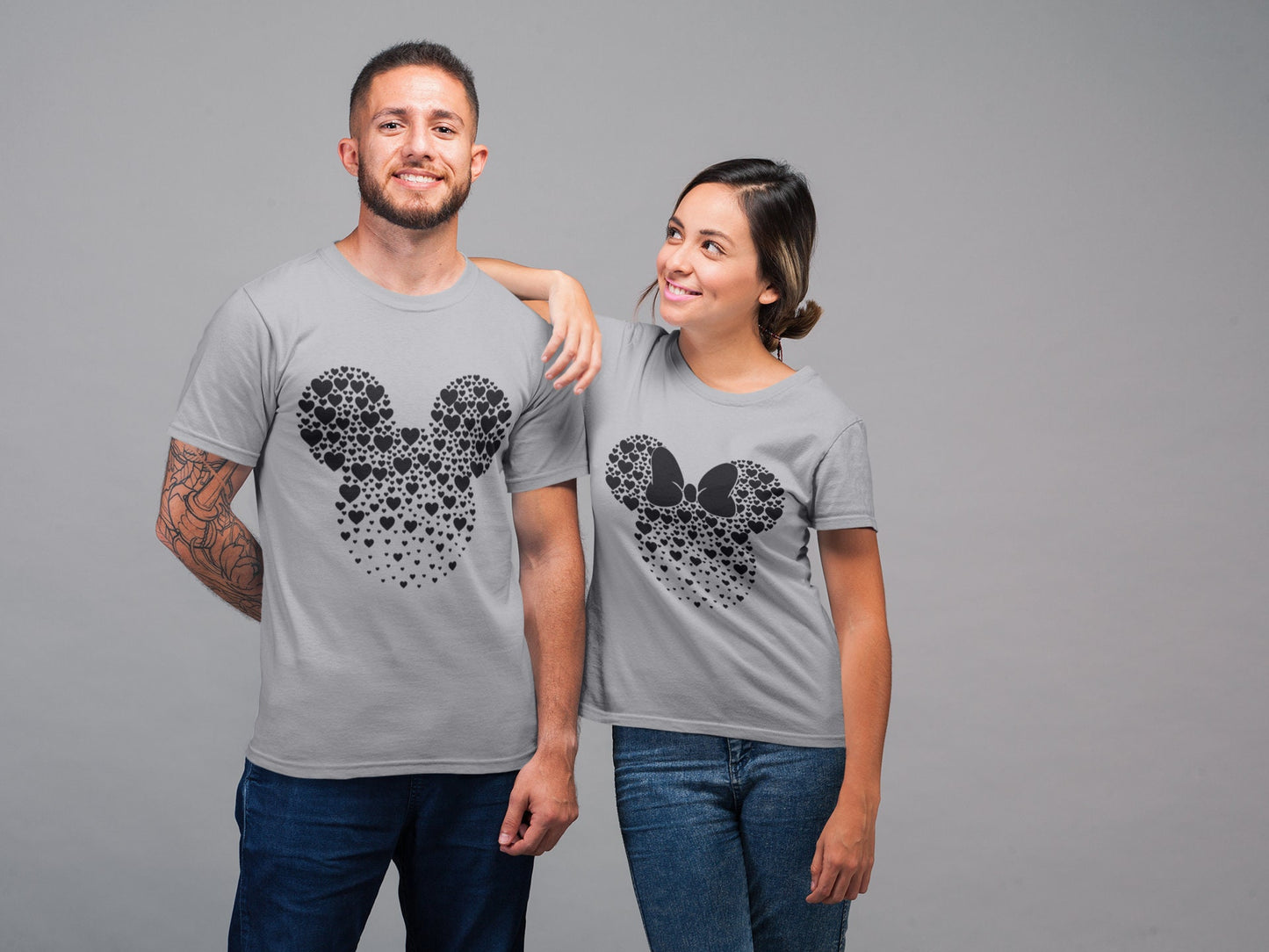 Mickey Minnie Hearts Shirt, Disney Couple Shirts, Disney Family Shirts, Disney Trip Shirts, Disney Matching Shirts, Couple Shirts