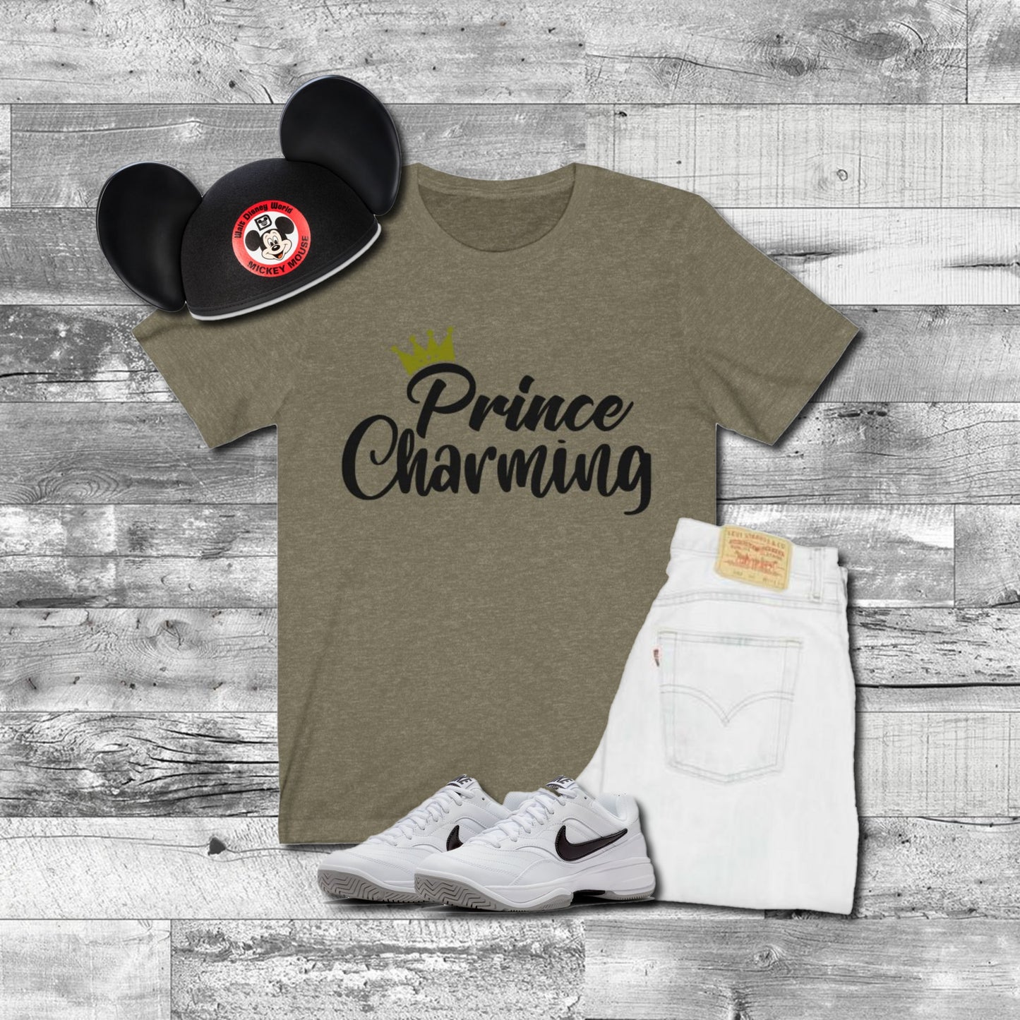 Prince Charming Shirt, Disney Men's Shirts, Disney Vacation Shirts, Snow White Shirts for Men, Cinderella Shirts for Men, Guy's Shirts