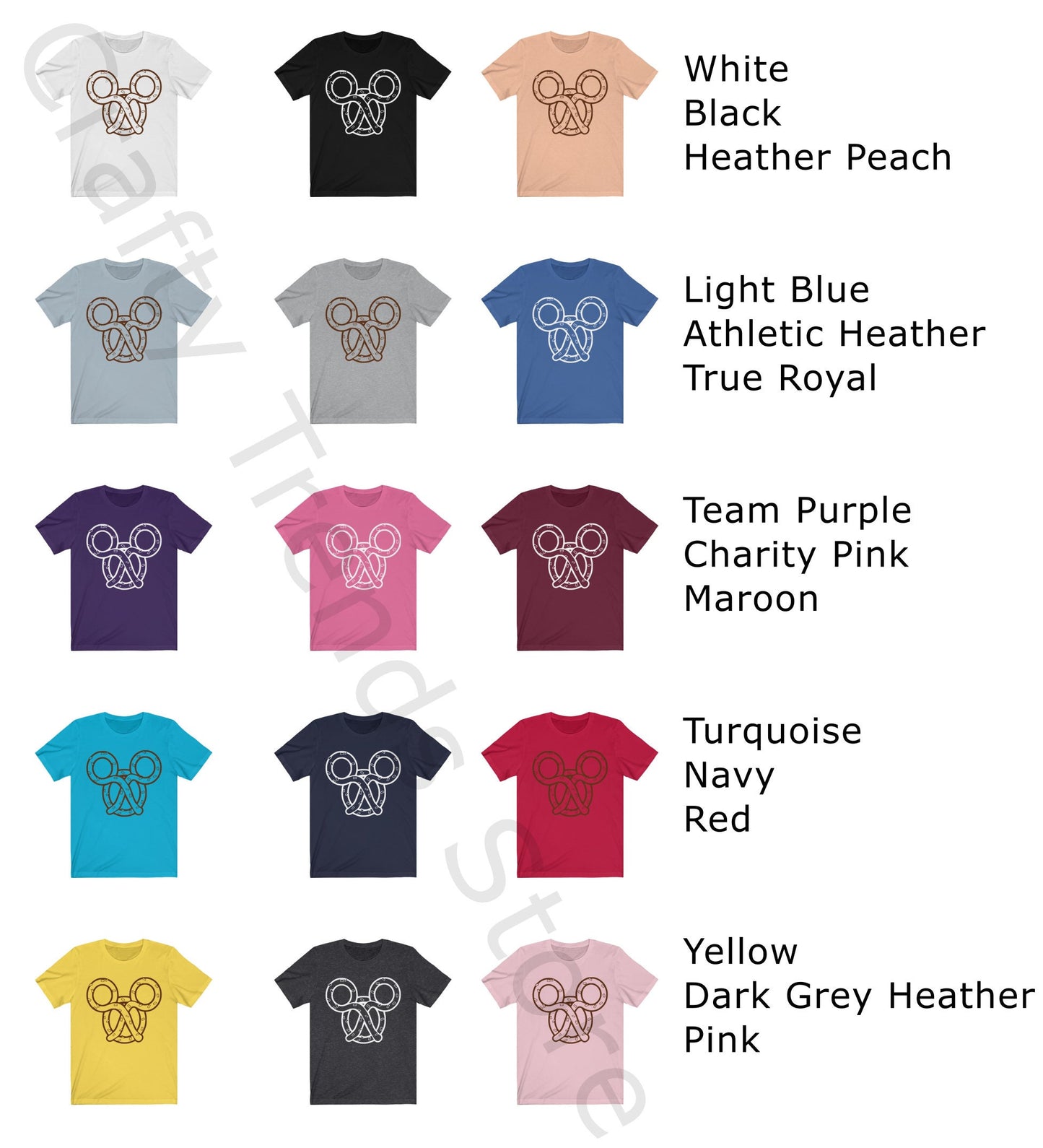 Mickey Pretzel Shape Shirt, Mickey Shirt, Magic Park Shirts, Disney Trip Shirt, Disney Vacation Shirt, All Parks Shirt, Unisex