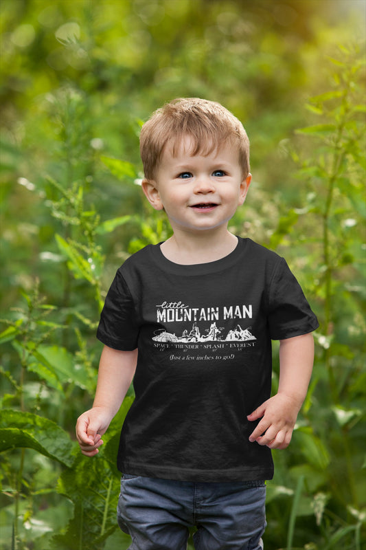 Little Mountain Man Toddler Shirt, Space Splash Thunder Everest Shirt, Disney Trip Shirt, Toddler Boys Shirt, Toddler Girls Shirt