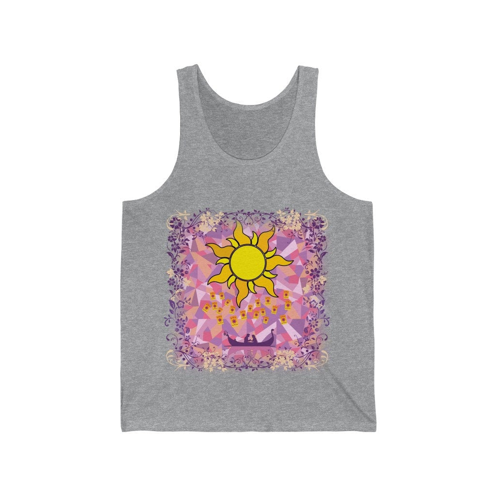 Tangled Inspired Bella Canvas 3480 Jersey Tank