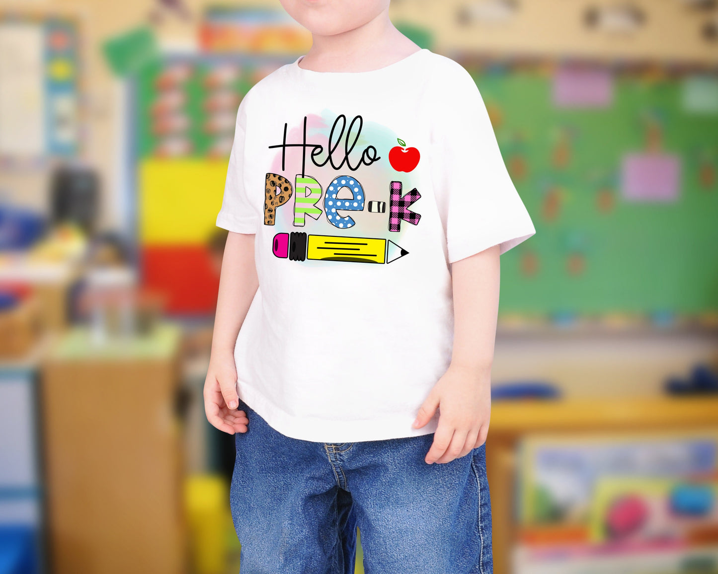 Hello Pre-K Shirt, Pre-Kindergarten Shirt, Pre-Kindergarten Students Shirt, First Day of School Shirt, Back to School Shirt, Pre-K Shirt