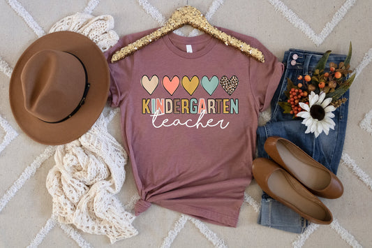 Kindergarten Teacher Shirt, Back to School Shirt, First Day of School Shirt, Teaching Shirts, Kindergarten Crew Shirts, Teacher Life Shirt