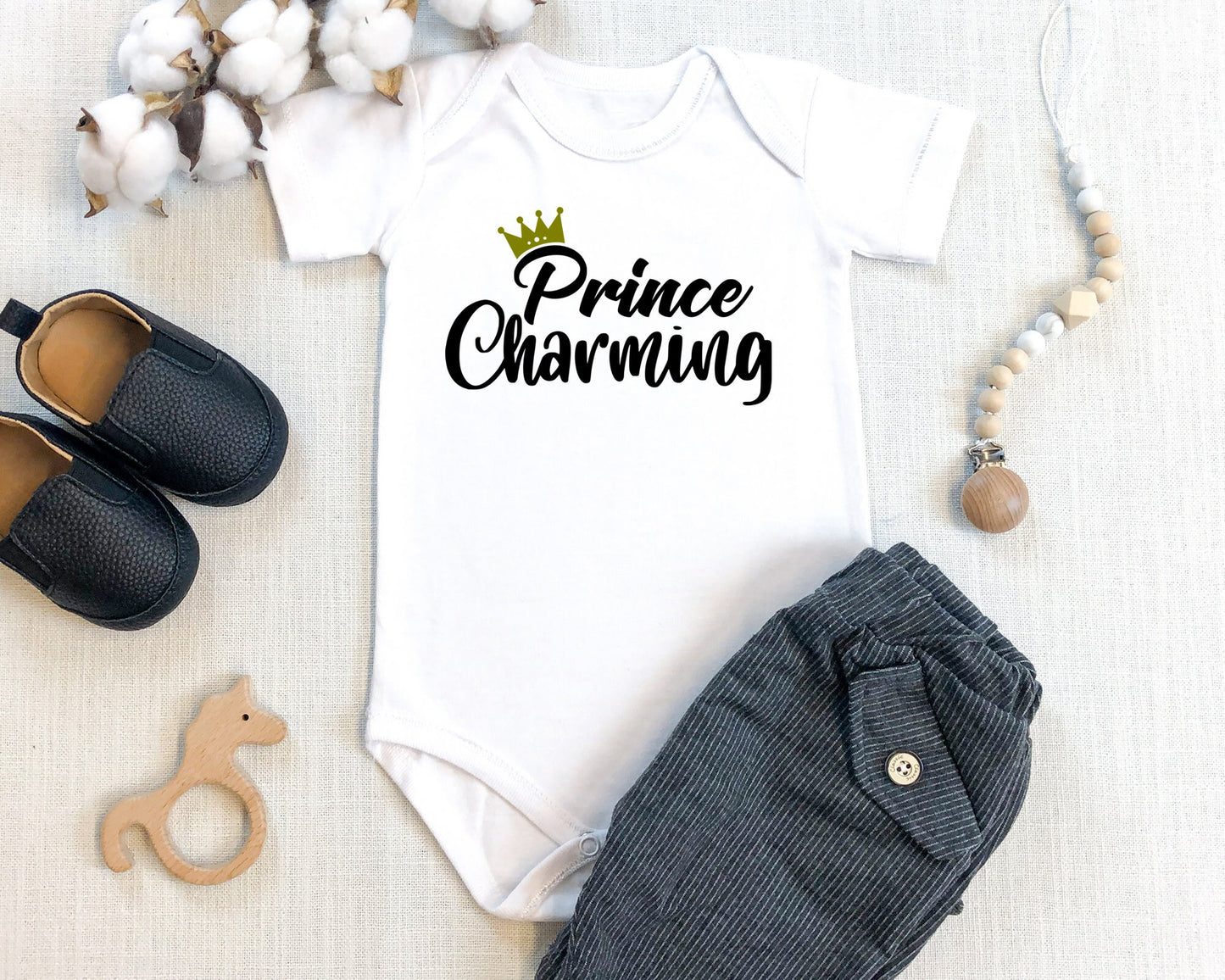 Prince Charming Baby Bodysuit, Disney Infant Bodysuit, Disney Trip Bodysuit, Disney Vacation Bodysuit