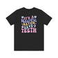 Save Teeth2 - Unisex Jersey Short Sleeve Tee