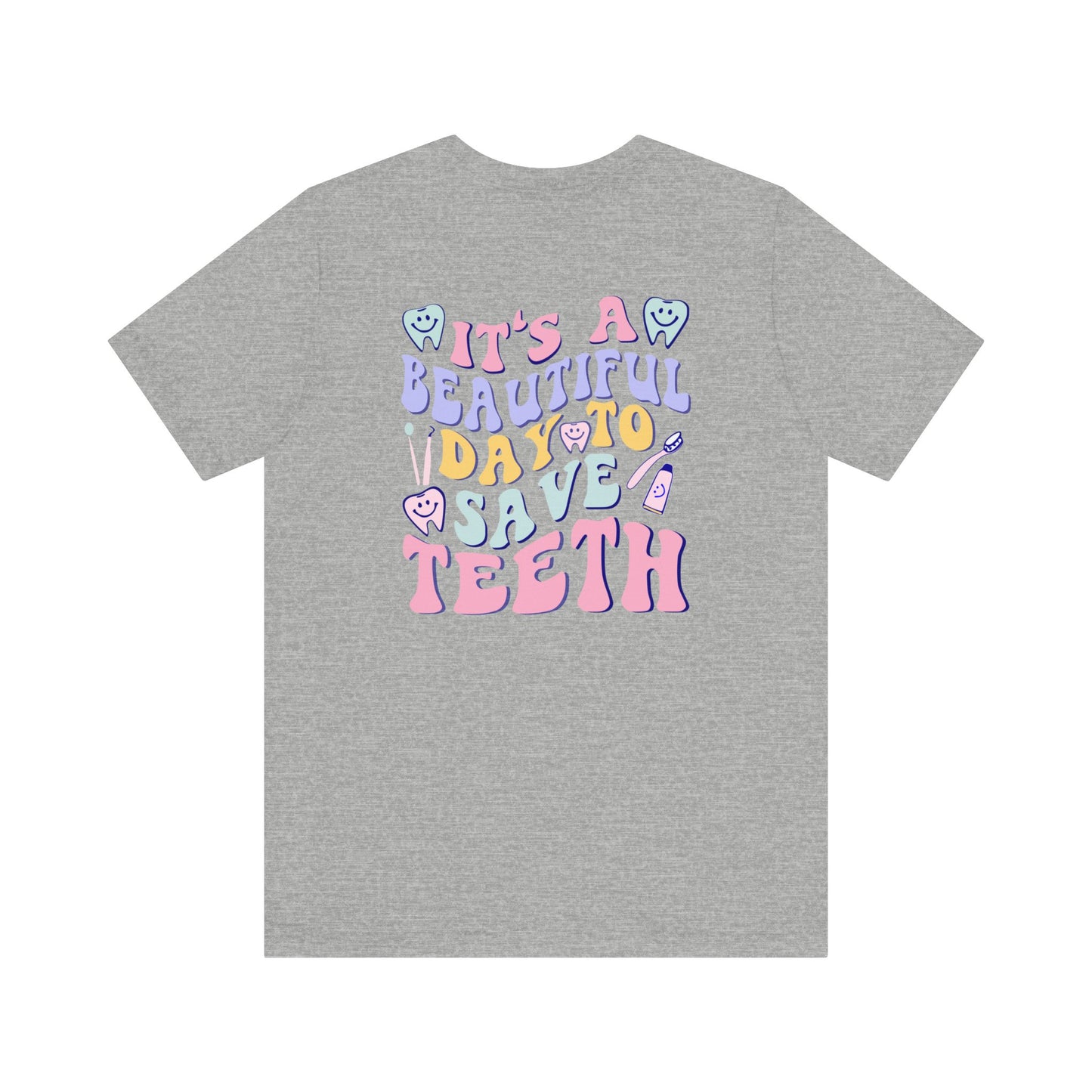 Save Teeth2 - Unisex Jersey Short Sleeve Tee