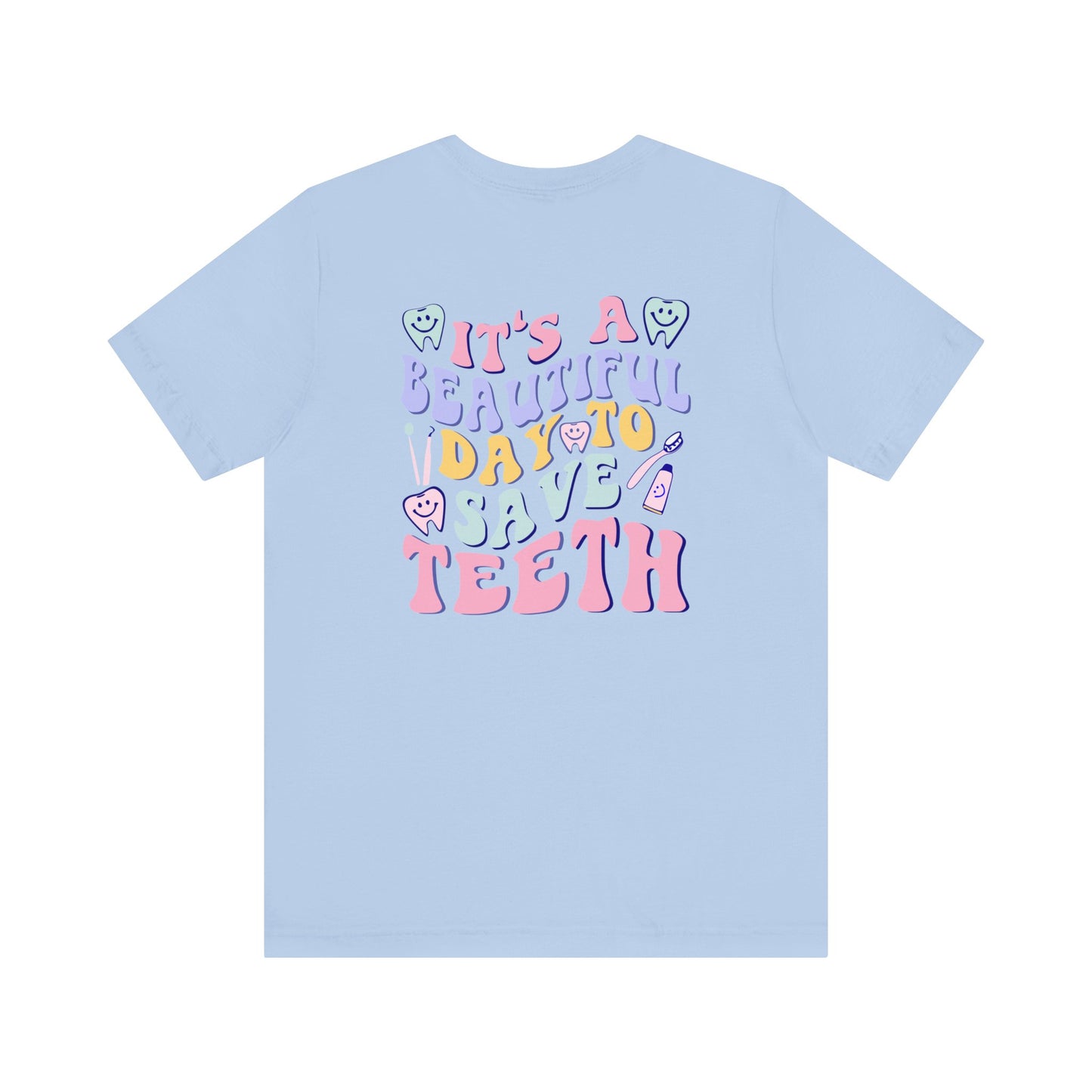 Save Teeth2 - Unisex Jersey Short Sleeve Tee