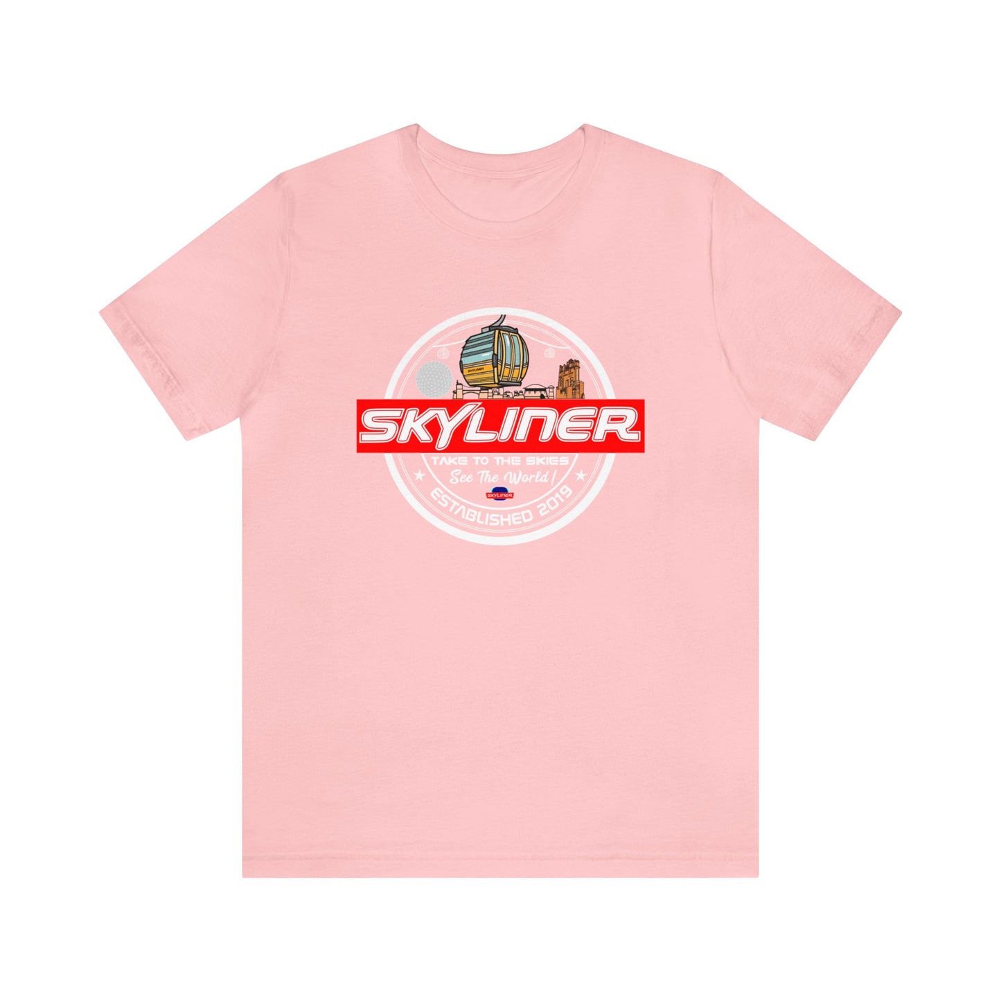 MD - Skyliner Buckets T-Shirt, Disney Inspired Tee, World View Shirt, Family Vacation Shirt